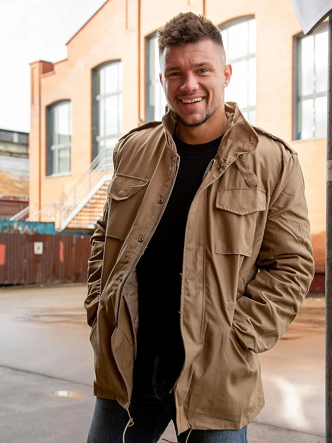 Men's M65 Jacket Beige
