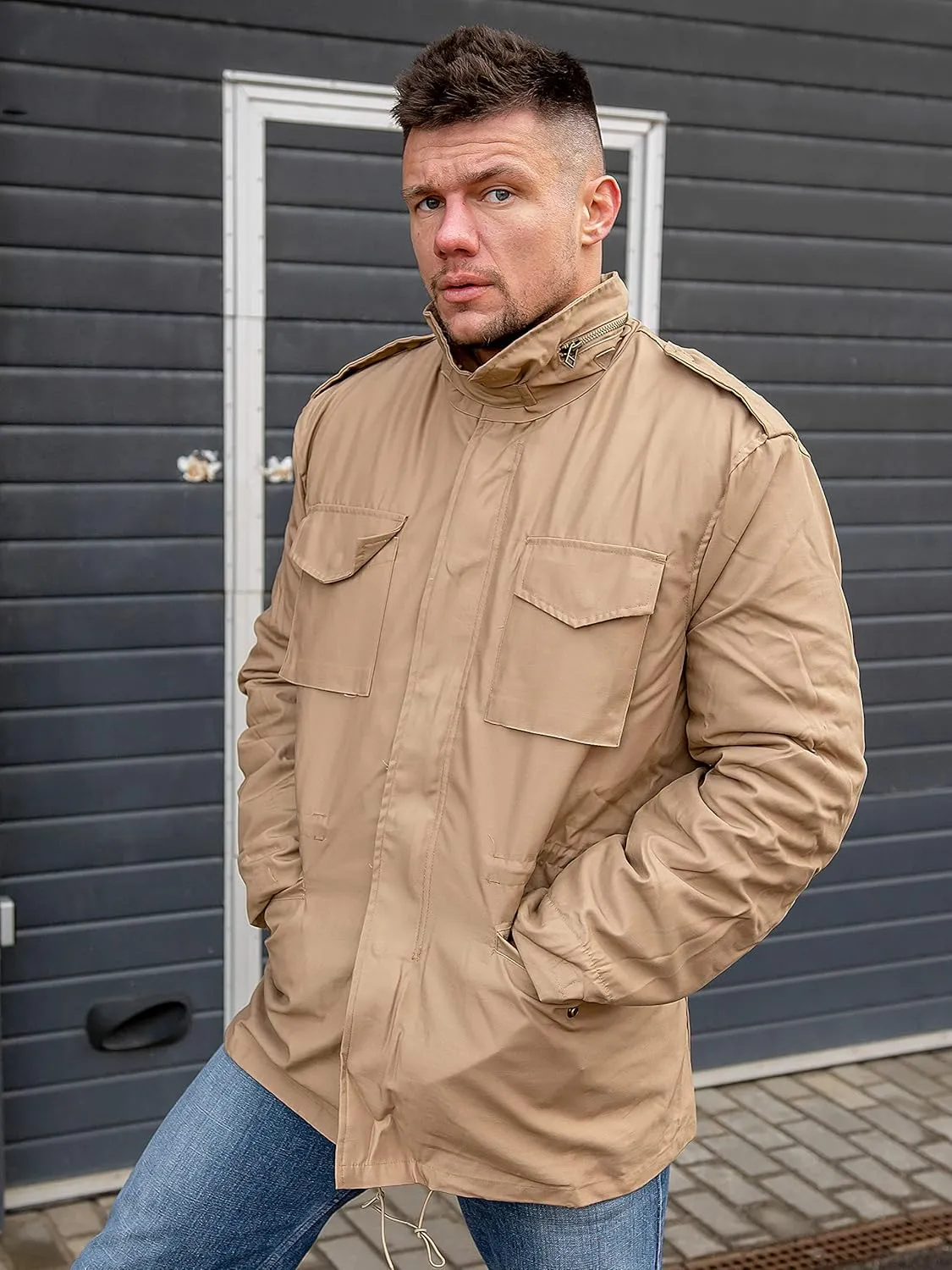 Men's M65 Jacket Beige
