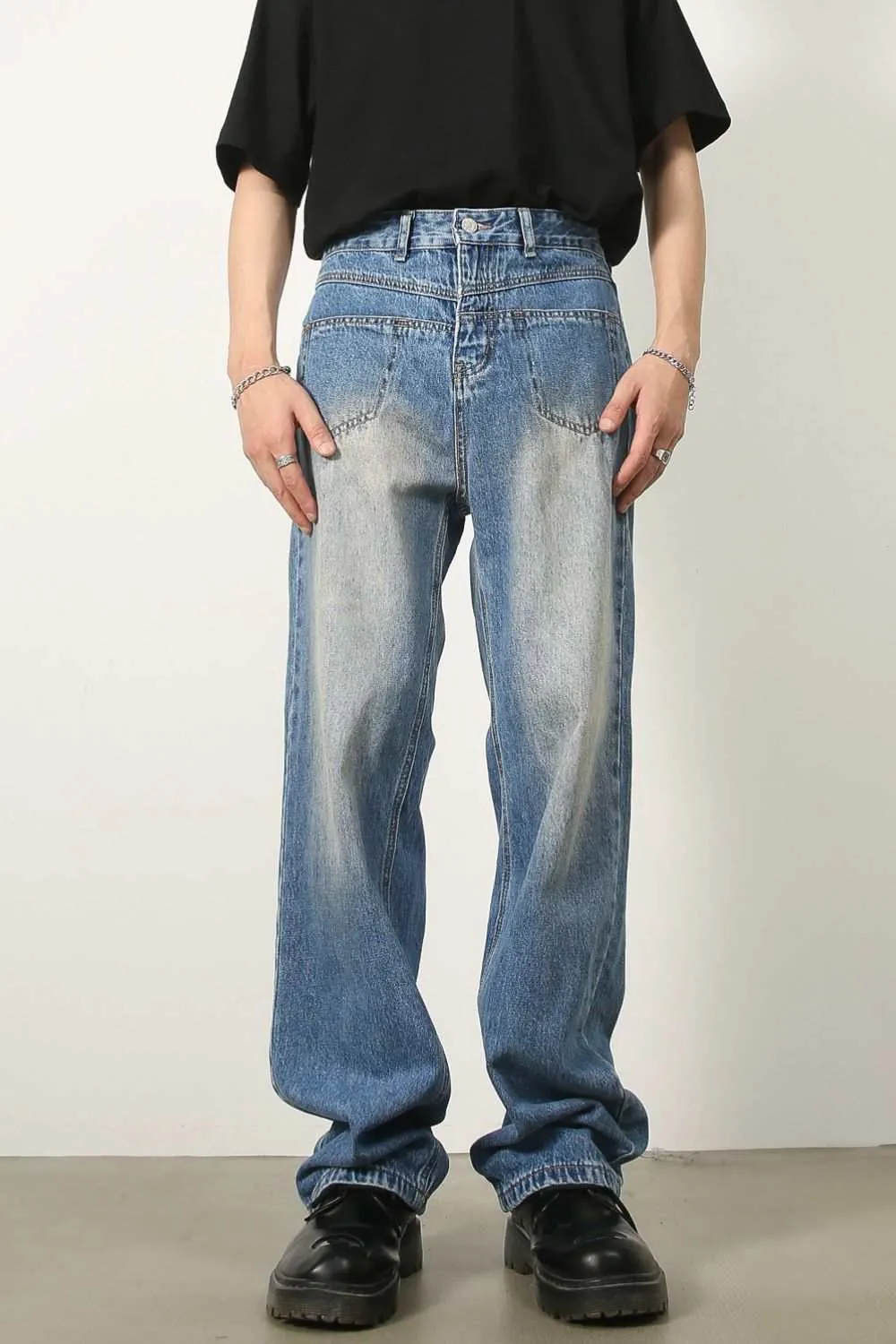 Men's Mid Rise Jeans