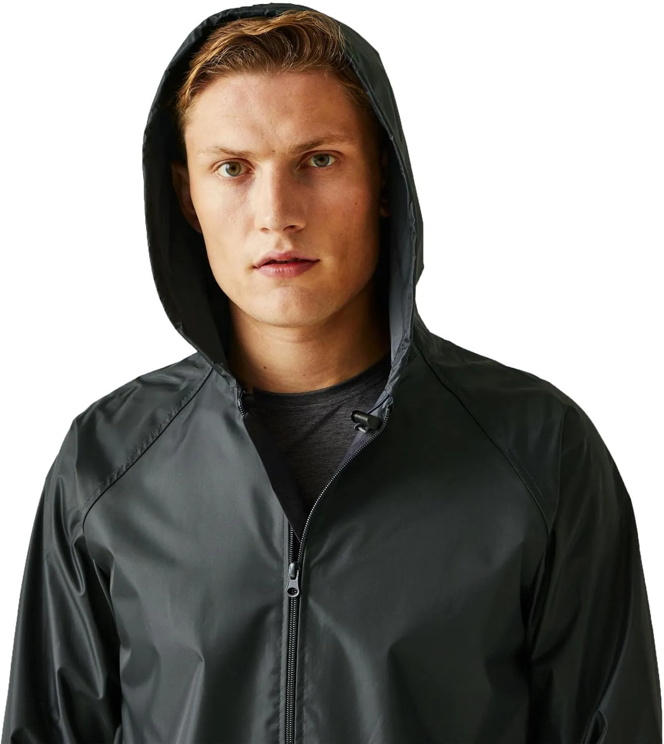 Men's Raincoat Waterproof and Windproof with Hood PRO Stormbreak