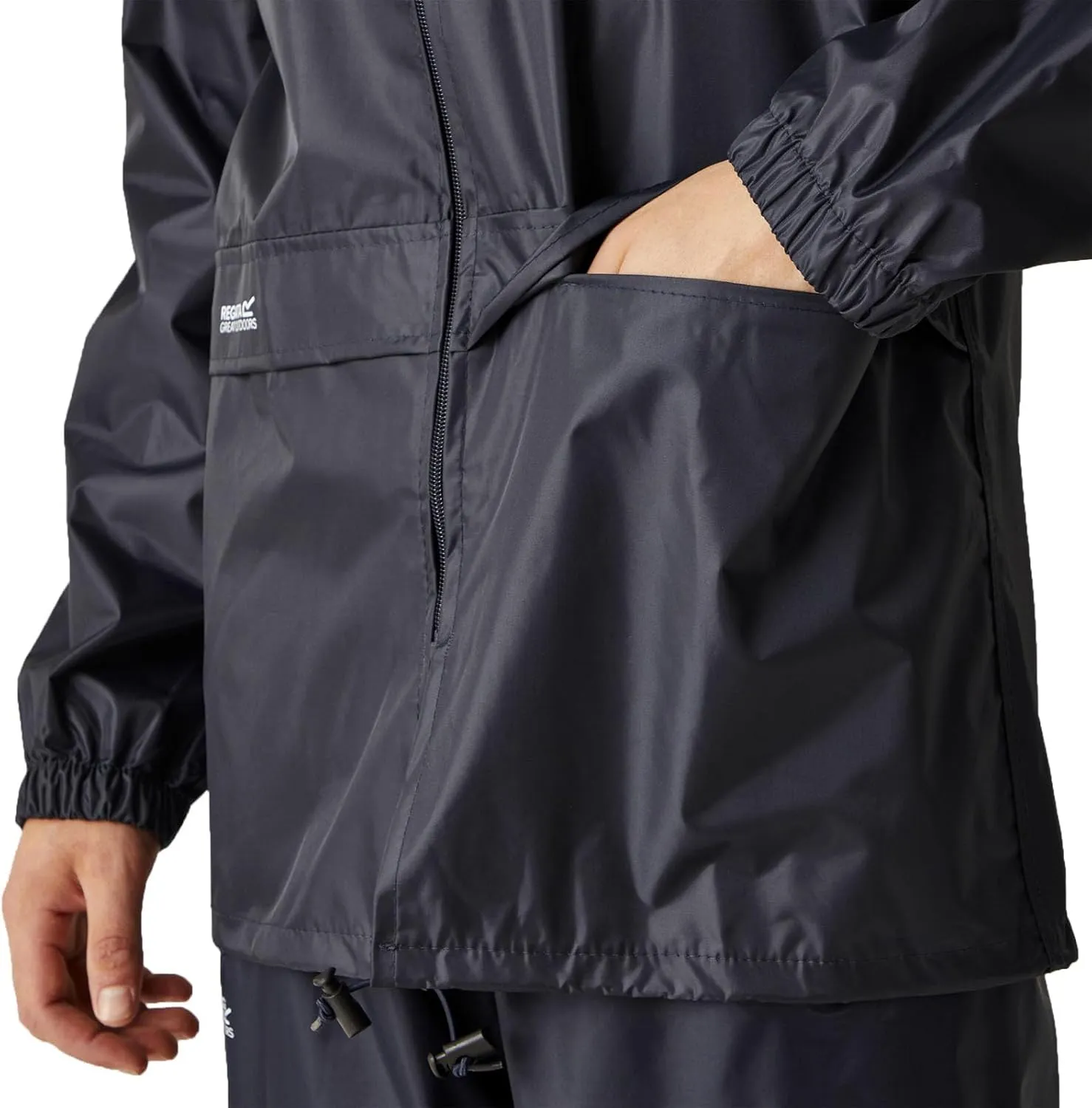 Men's Raincoat Waterproof and Windproof with Hood PRO Stormbreak