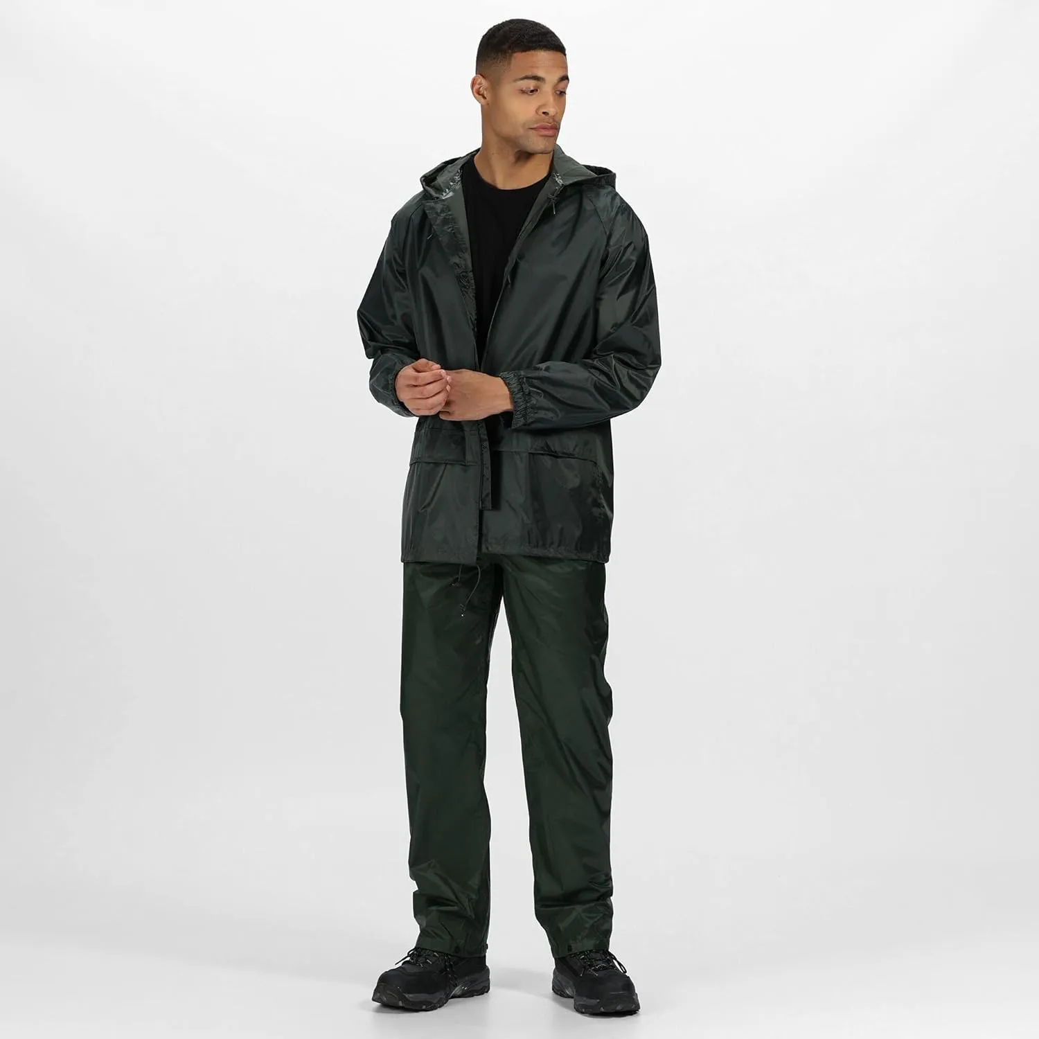 Men's Raincoat Waterproof and Windproof with Hood PRO Stormbreak