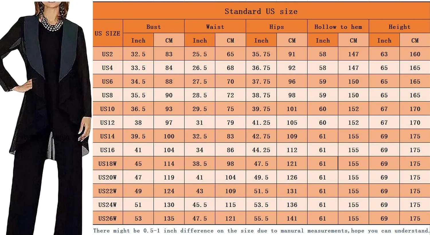 Mi Bo Tong 3 PC Chiffon Mother's Outfit Pants Suits for Wedding Plus Size Women's Evening Gowns Dress Suit