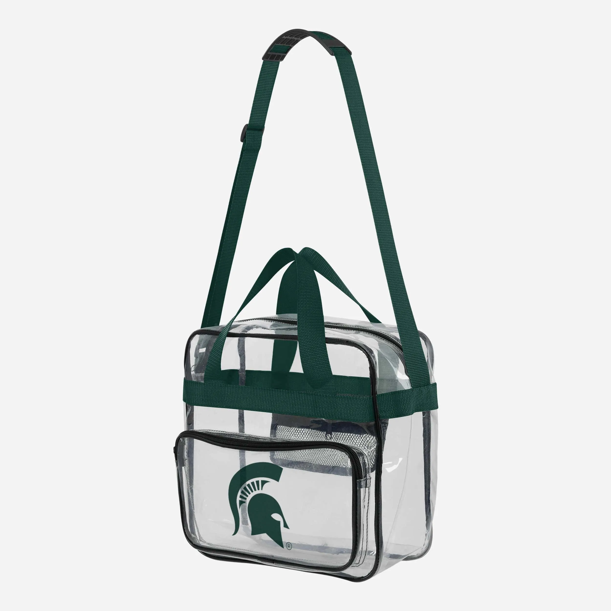 Michigan State Spartans Clear Messenger Bag