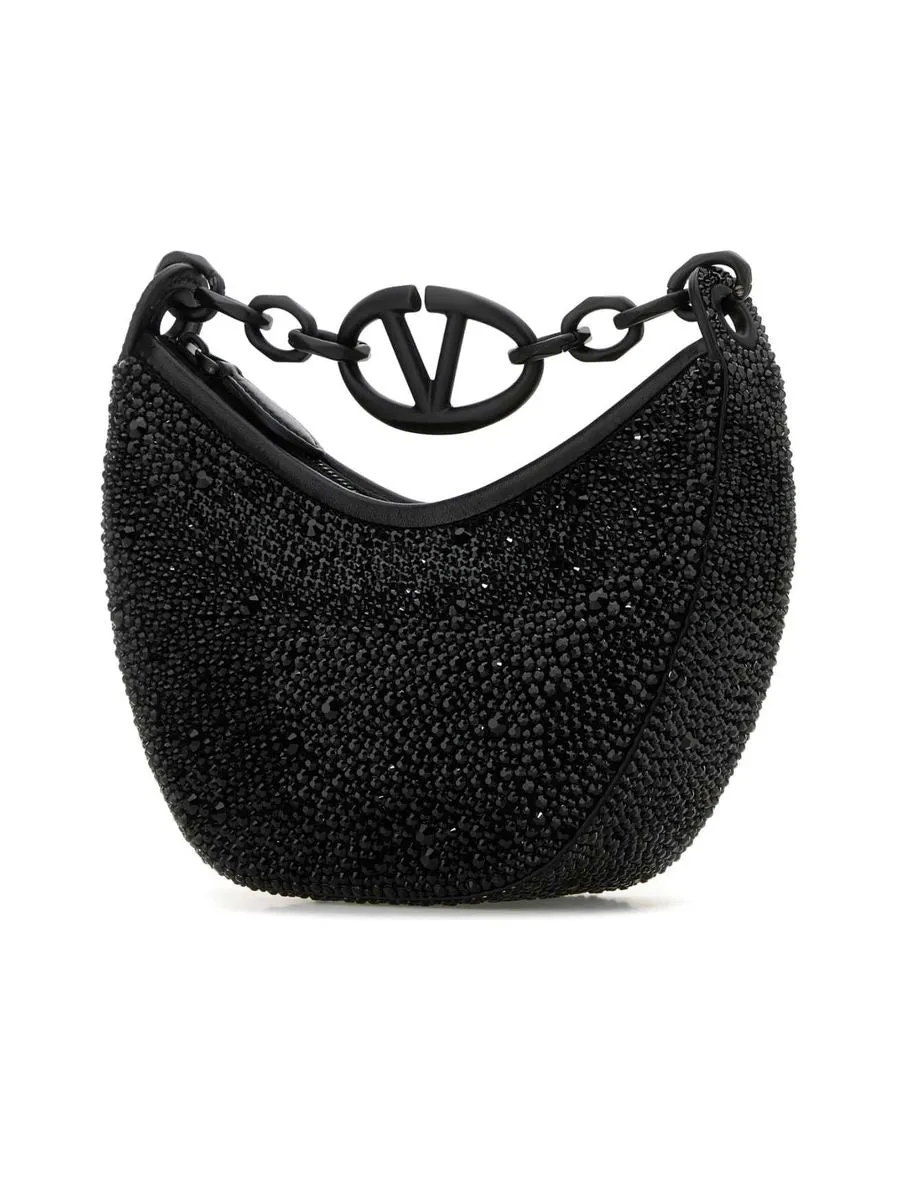 Mini Hobo Vlogo Moon Handbag