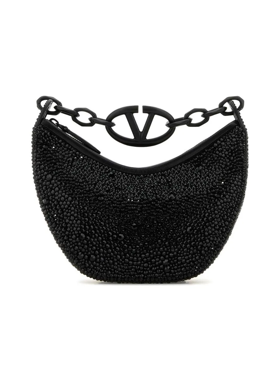 Mini Hobo Vlogo Moon Handbag