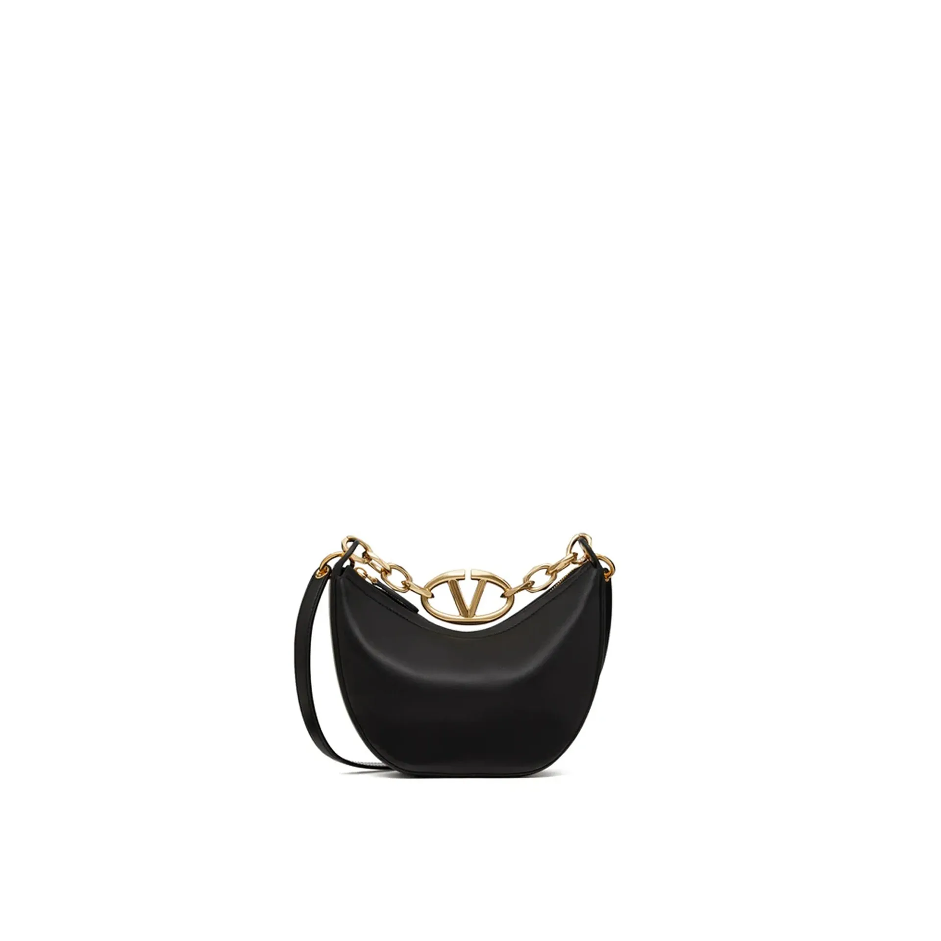 Mini Vlogo Moon Hobo Bag