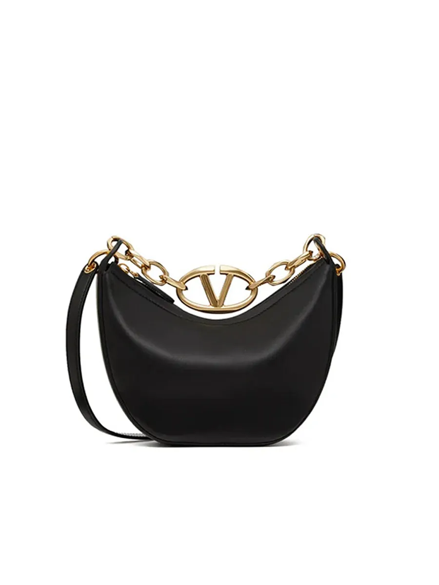 Mini Vlogo Moon Hobo Bag
