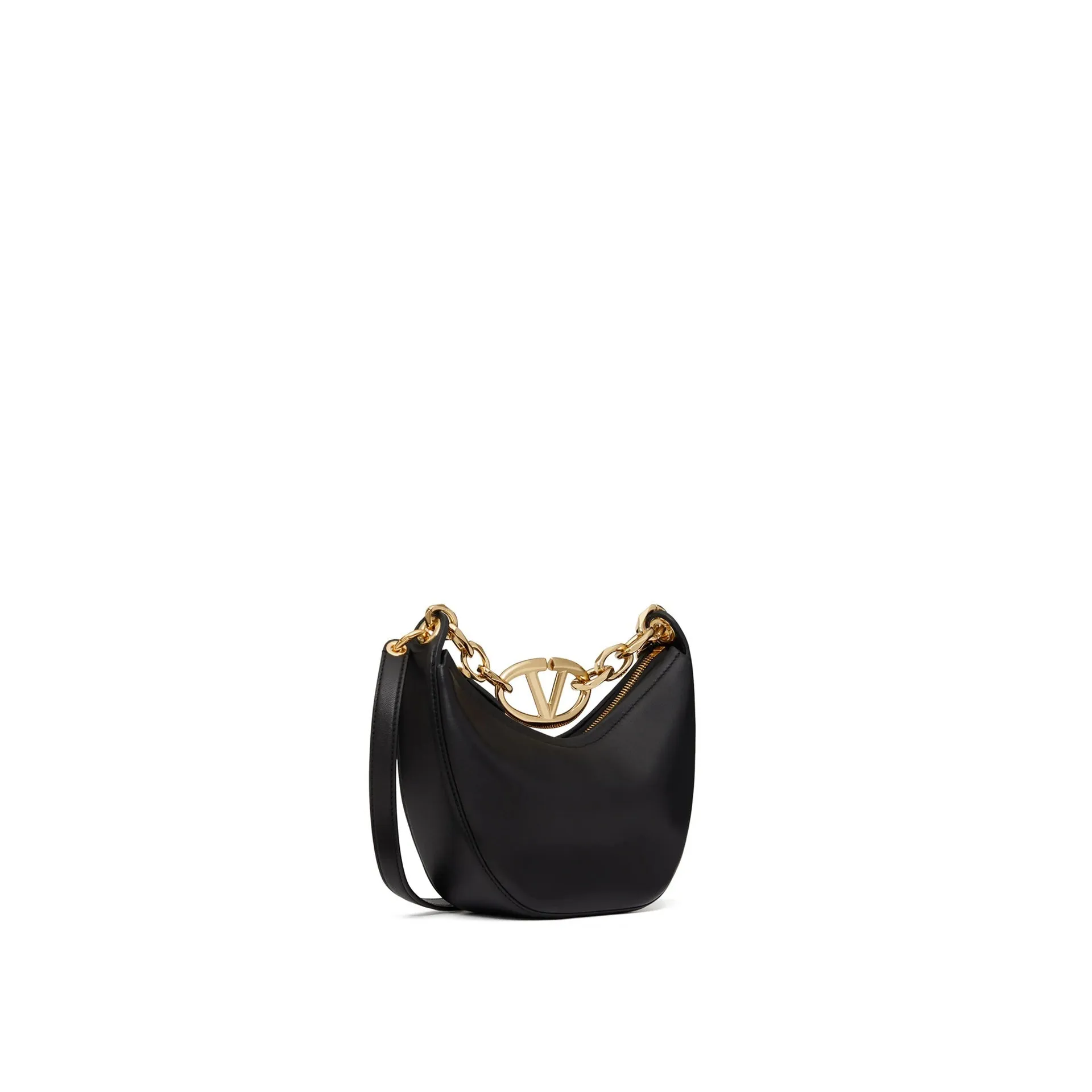 Mini Vlogo Moon Hobo Bag