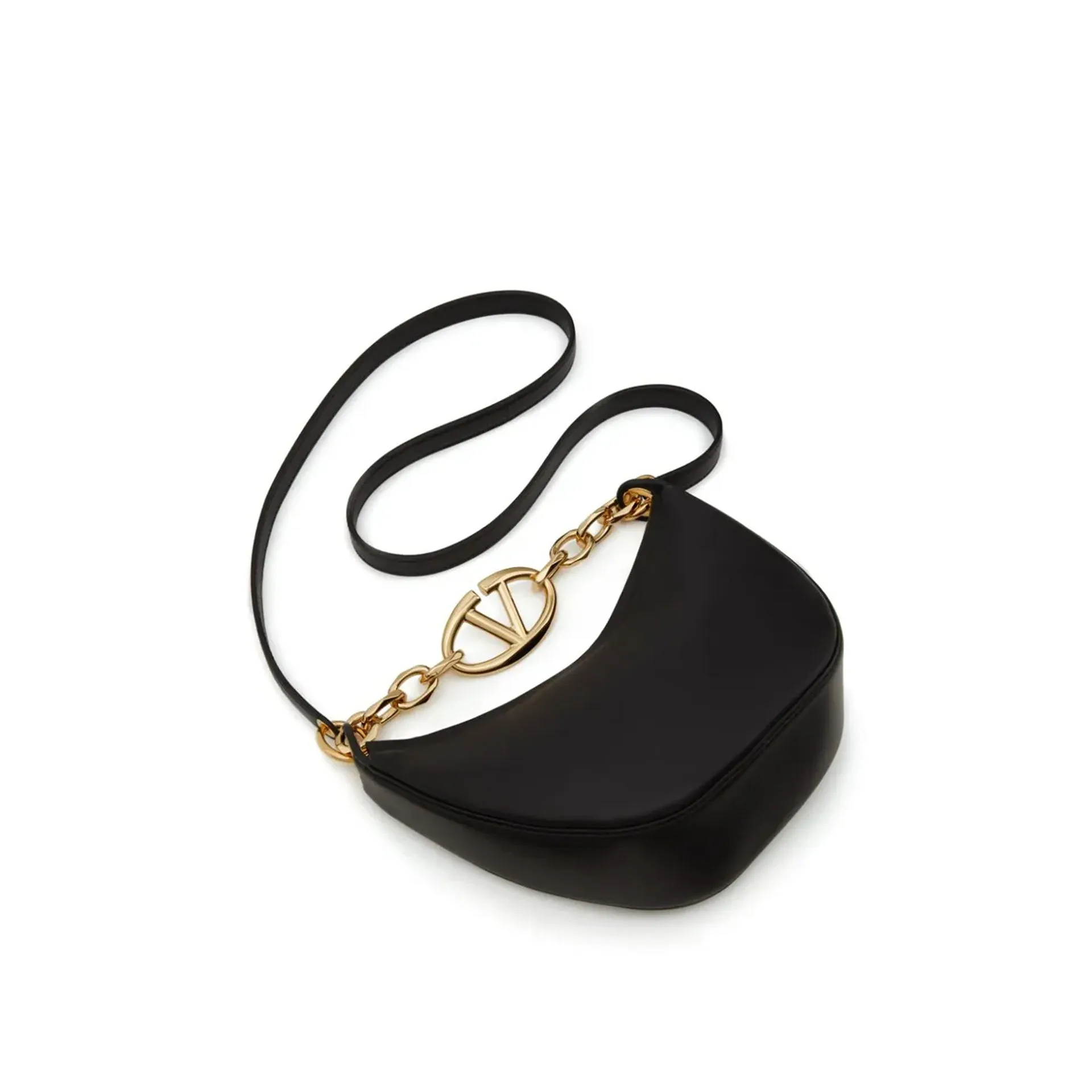 Mini Vlogo Moon Hobo Bag