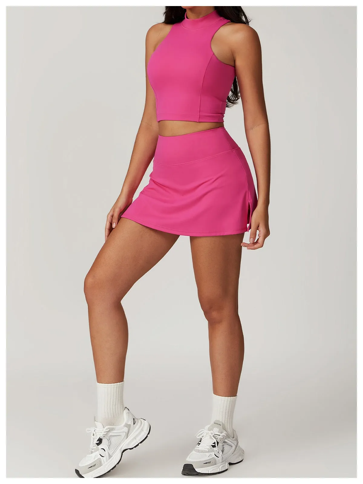 Mira Crop Top & Skort Set