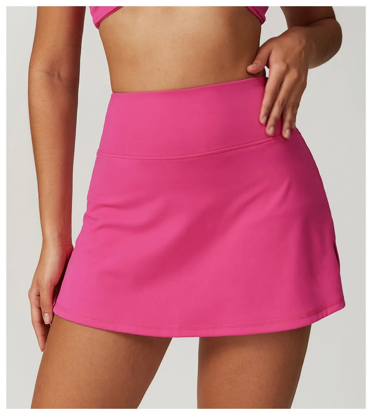 Mira Crop Top & Skort Set