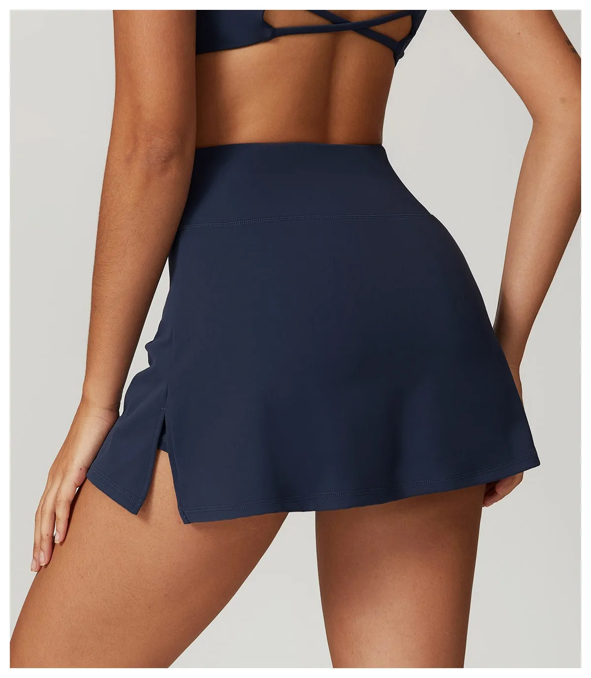 Mira Crop Top & Skort Set