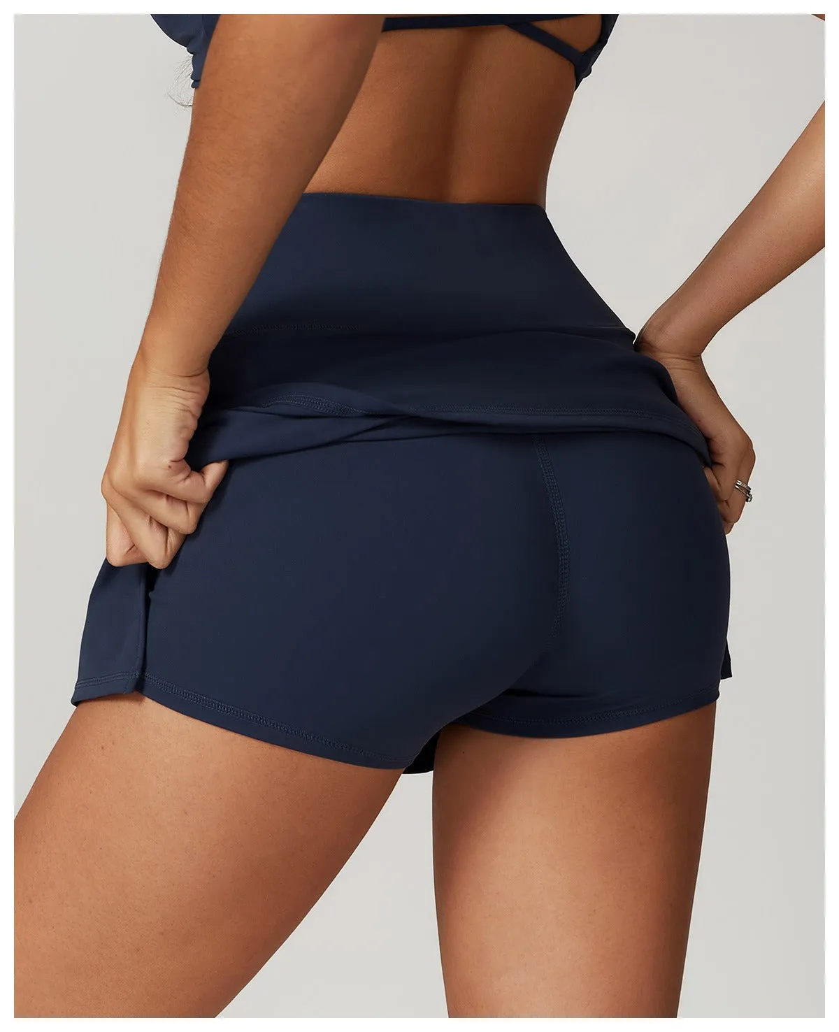 Mira Crop Top & Skort Set