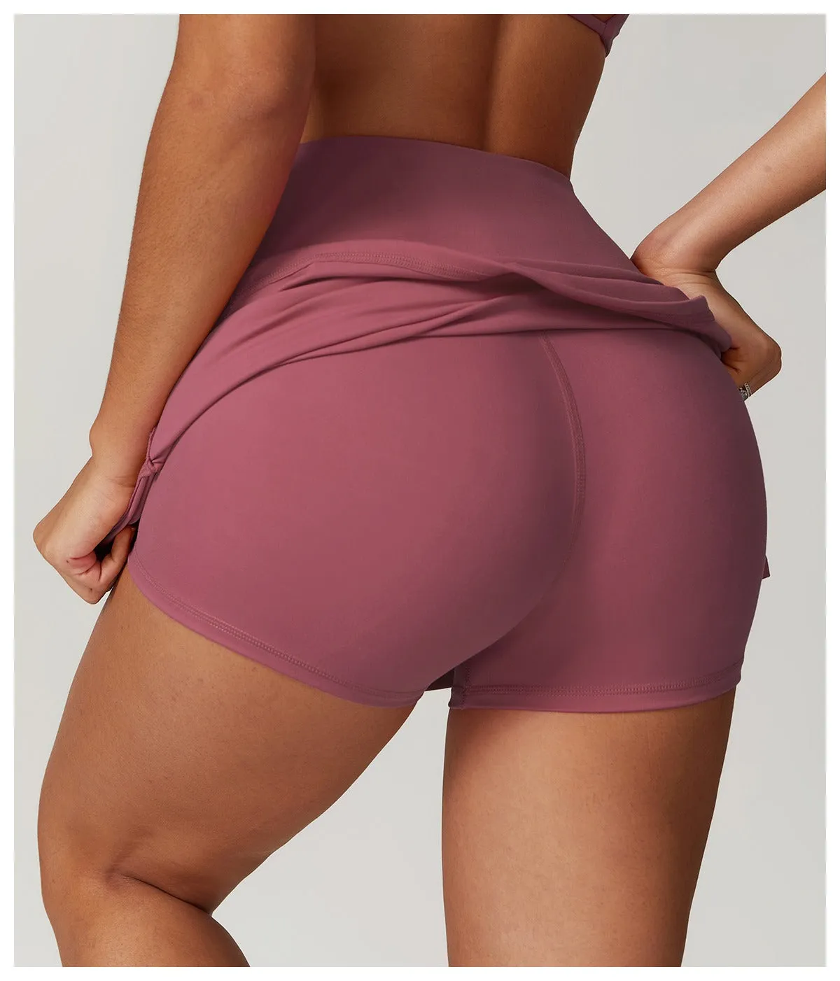 Mira Crop Top & Skort Set