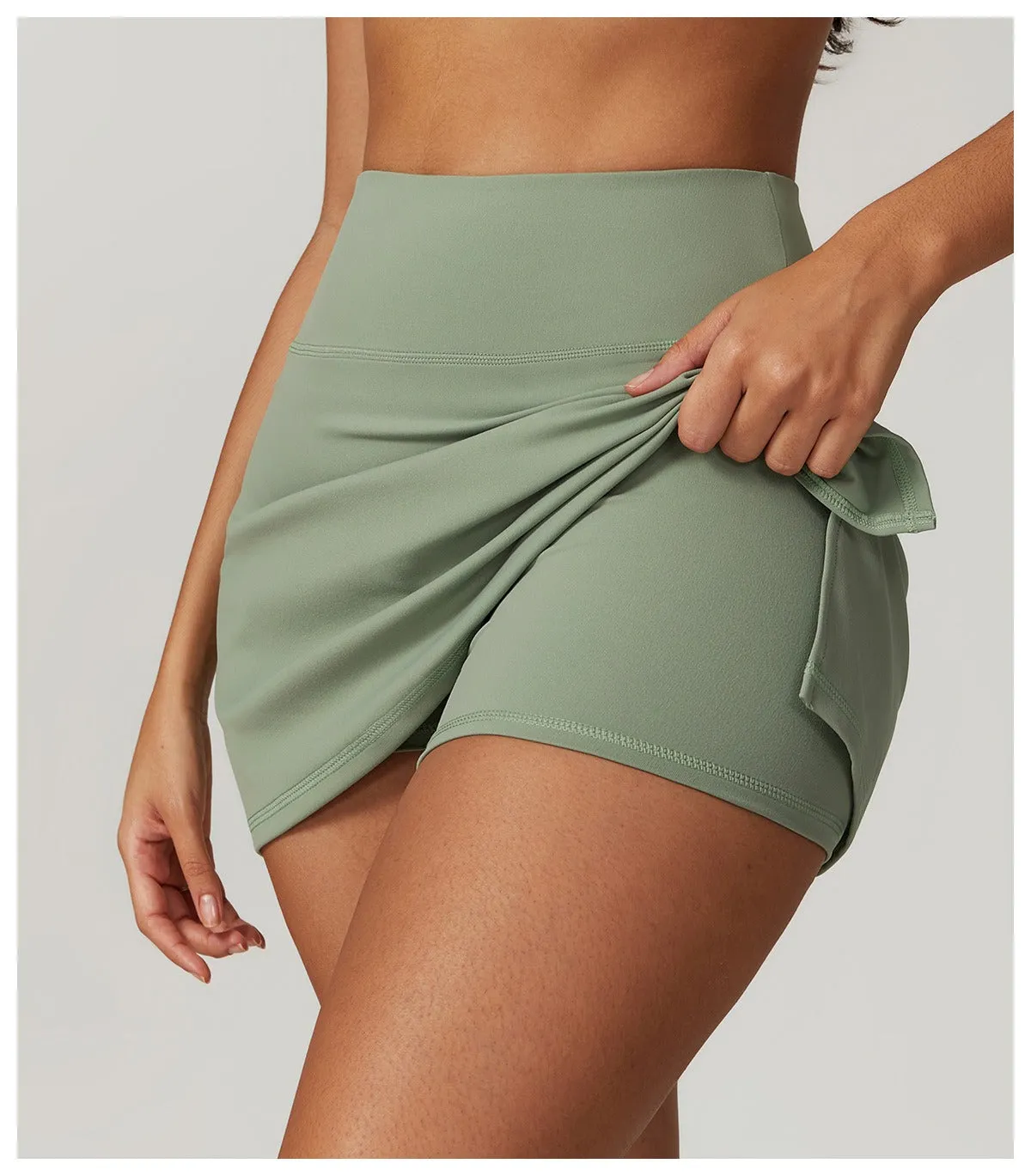 Mira Crop Top & Skort Set