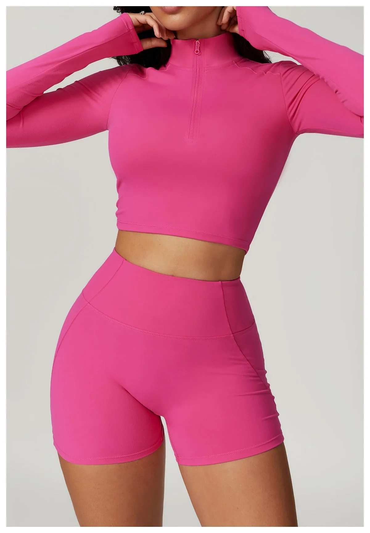 Mira Longsleeve Zip Top