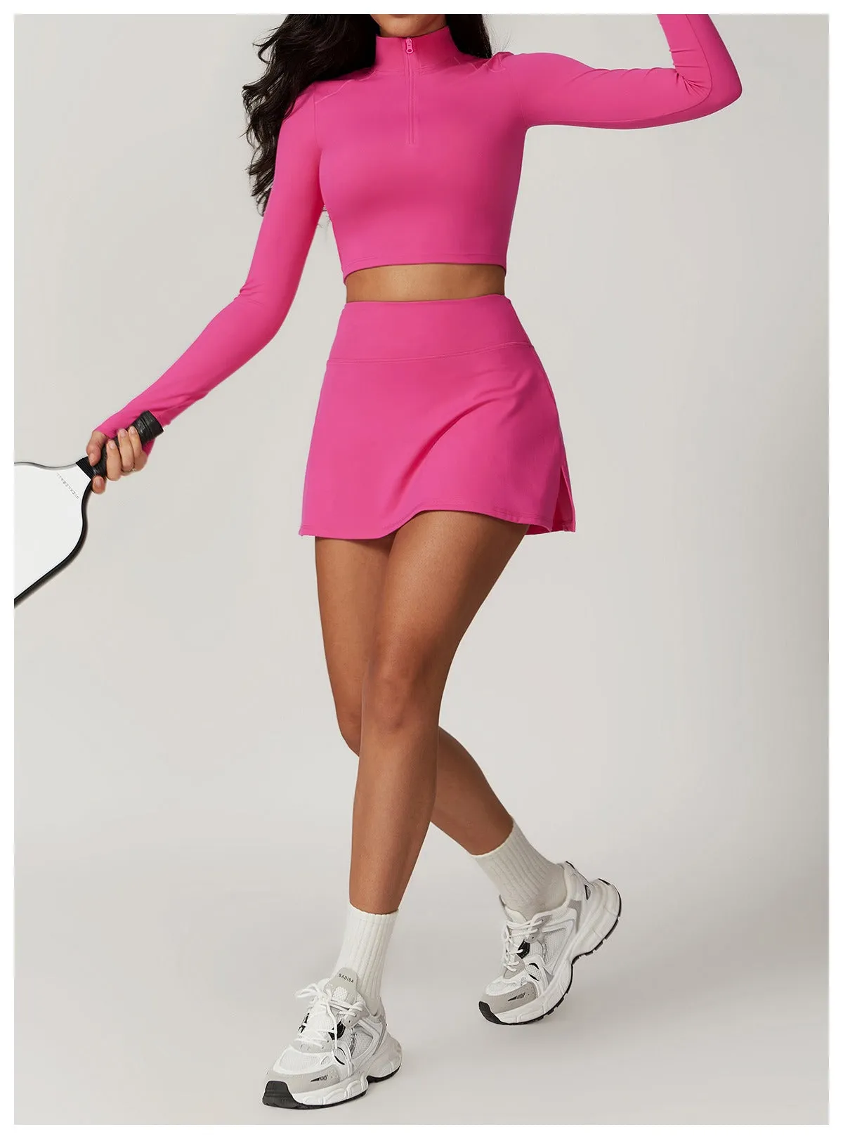Mira Longsleeve Zip Top