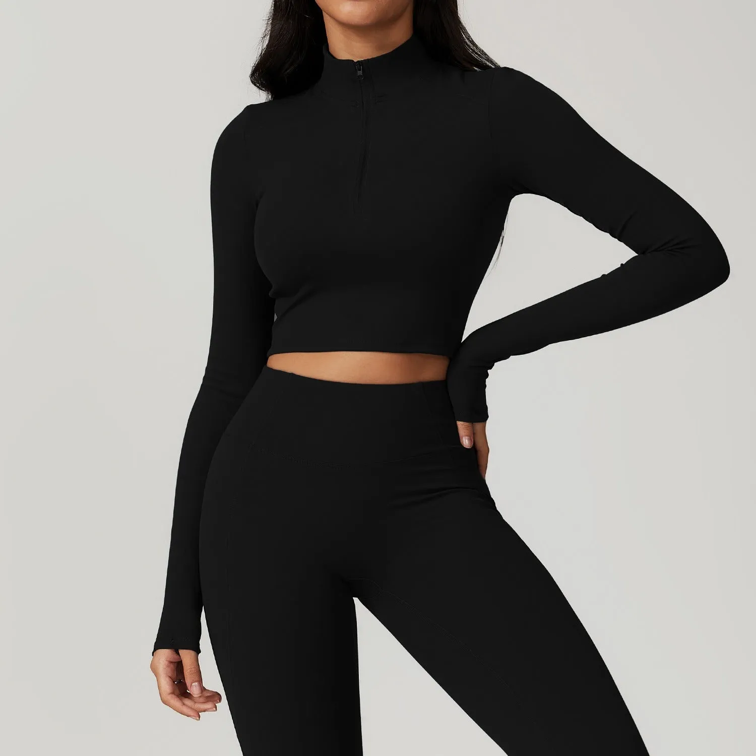 Mira Longsleeve Zip Top