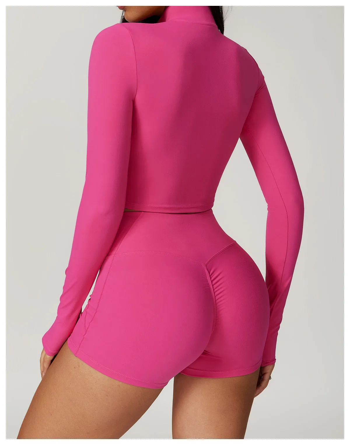 Mira Longsleeve Zip Top