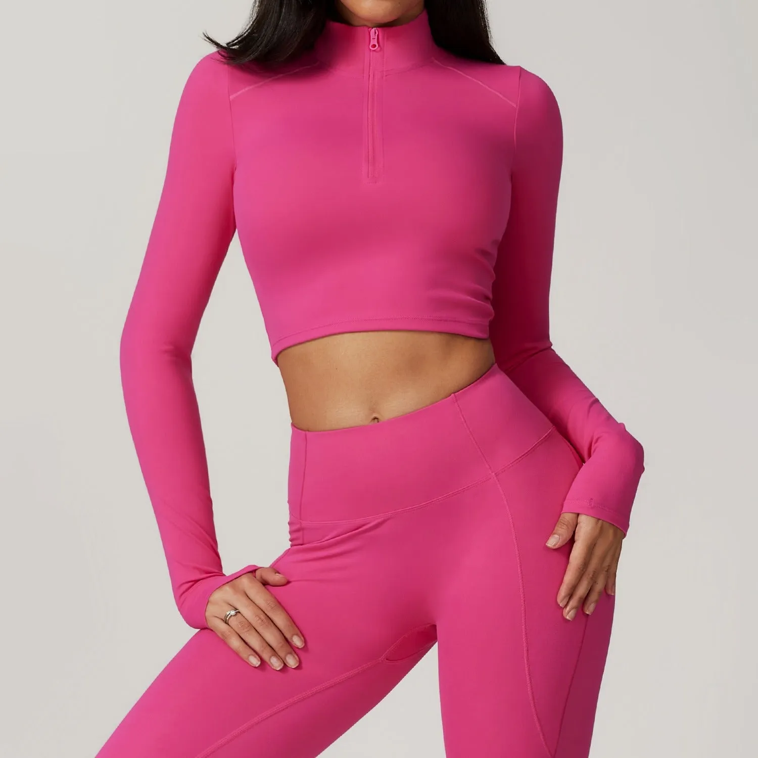 Mira Longsleeve Zip Top