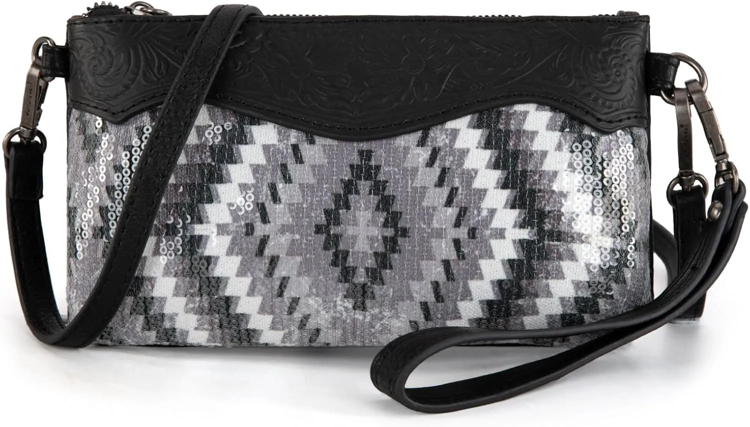 Montana West Crossbody Bags for Women Western Clutch Purses Cross Body Bag with Removable Strap
