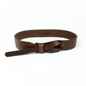 Muse 1.5 Inch Buckleless Leather Belt
