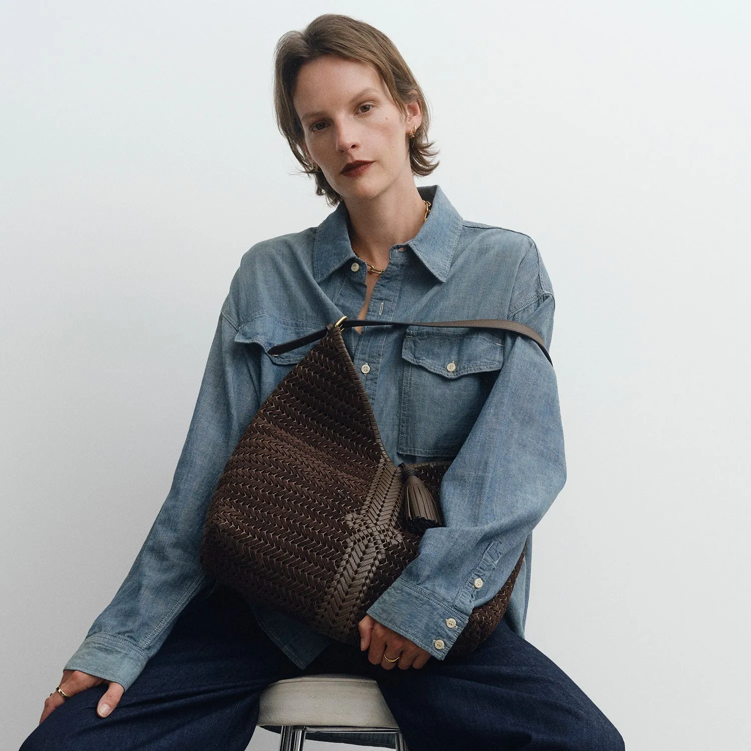 Neeson Tassel Hobo Bag