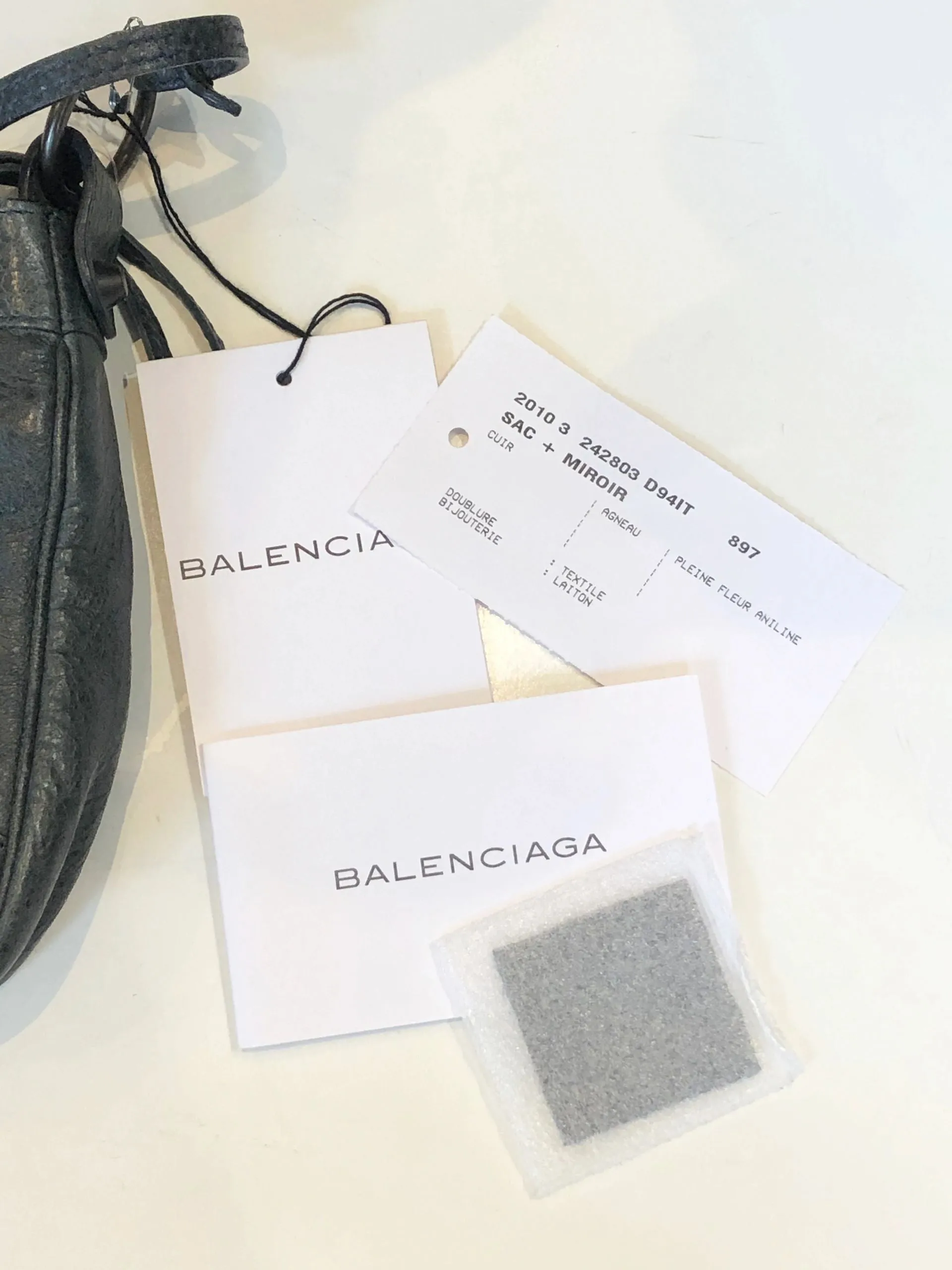 NEW Balenciaga Motocross Hip Crossbody Bag W/Tags