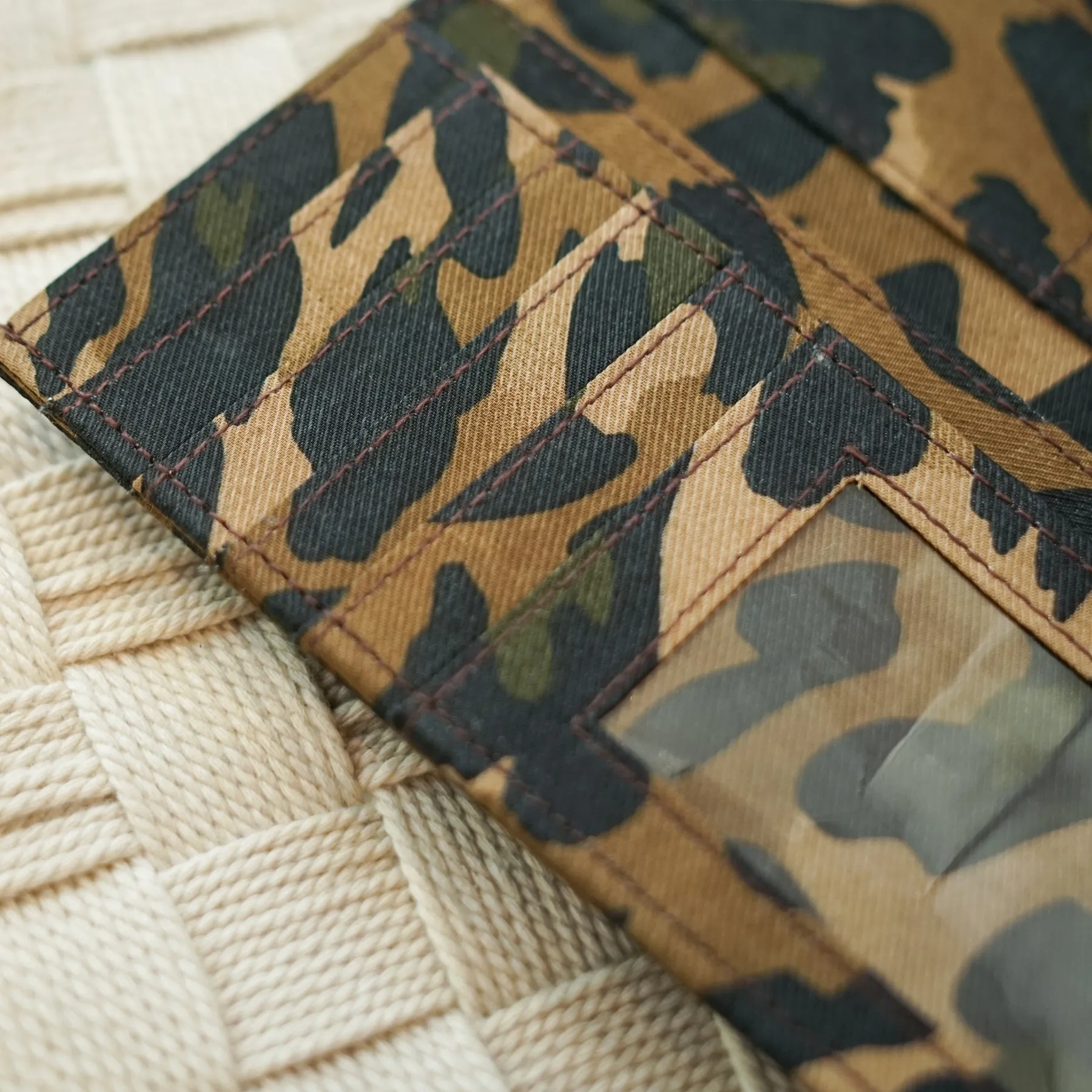 Nomad's Retreat Bi-Fold Wallet | Canvas & Leather