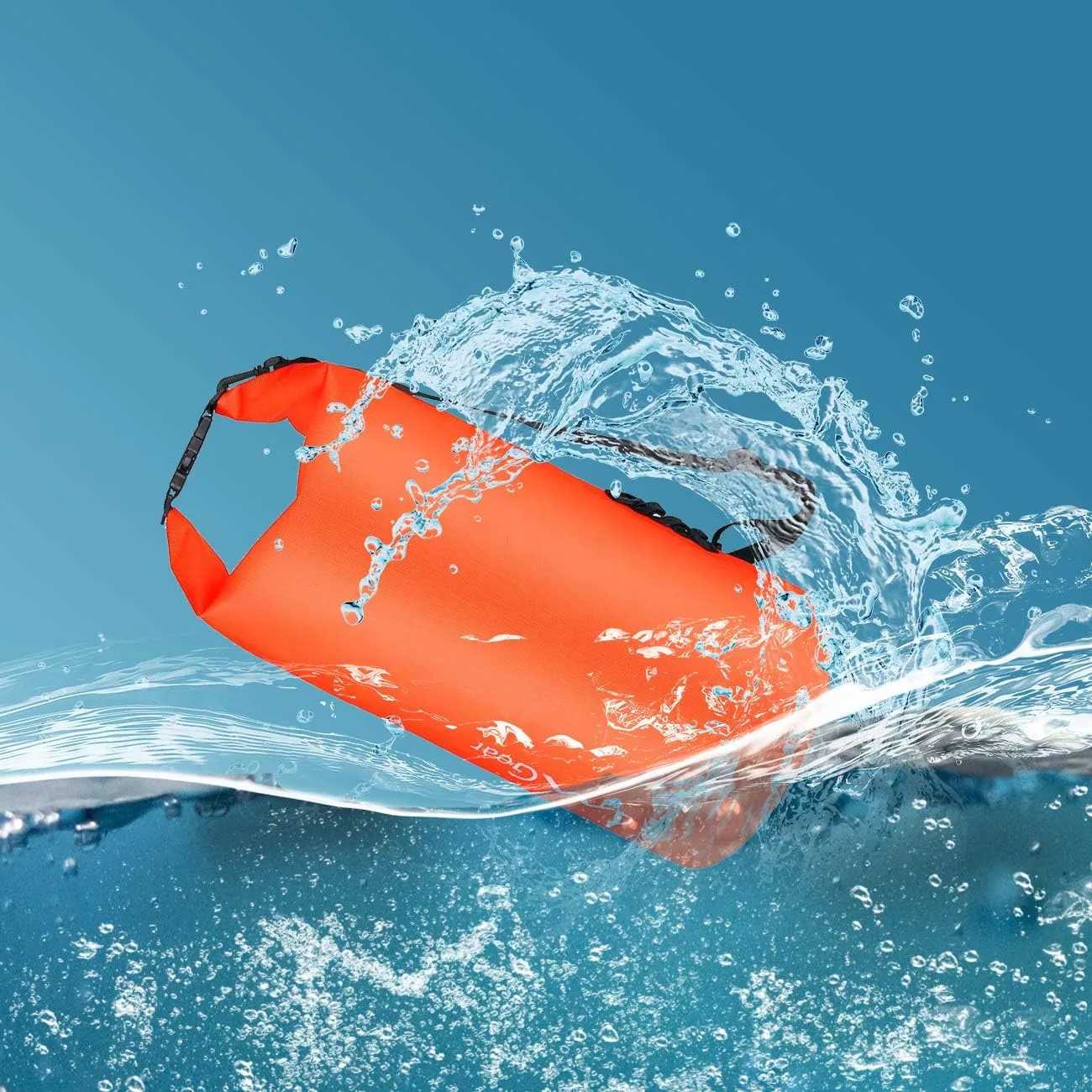 OMGear Waterproof Dry Bag Backpack Phone Pouch 40L/30L/20L/10L/5L Floating Dry Sack for Kayaking Boating Outdoors Activities