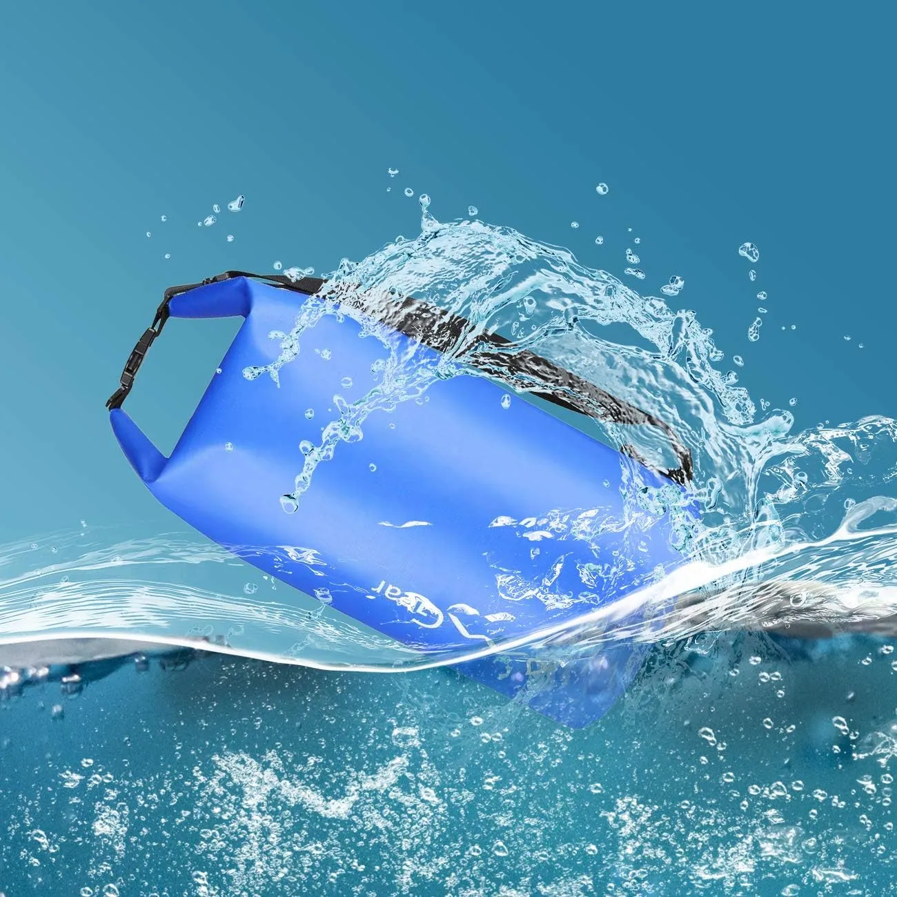 OMGear Waterproof Dry Bag Backpack Phone Pouch 40L/30L/20L/10L/5L Floating Dry Sack for Kayaking Boating Outdoors Activities