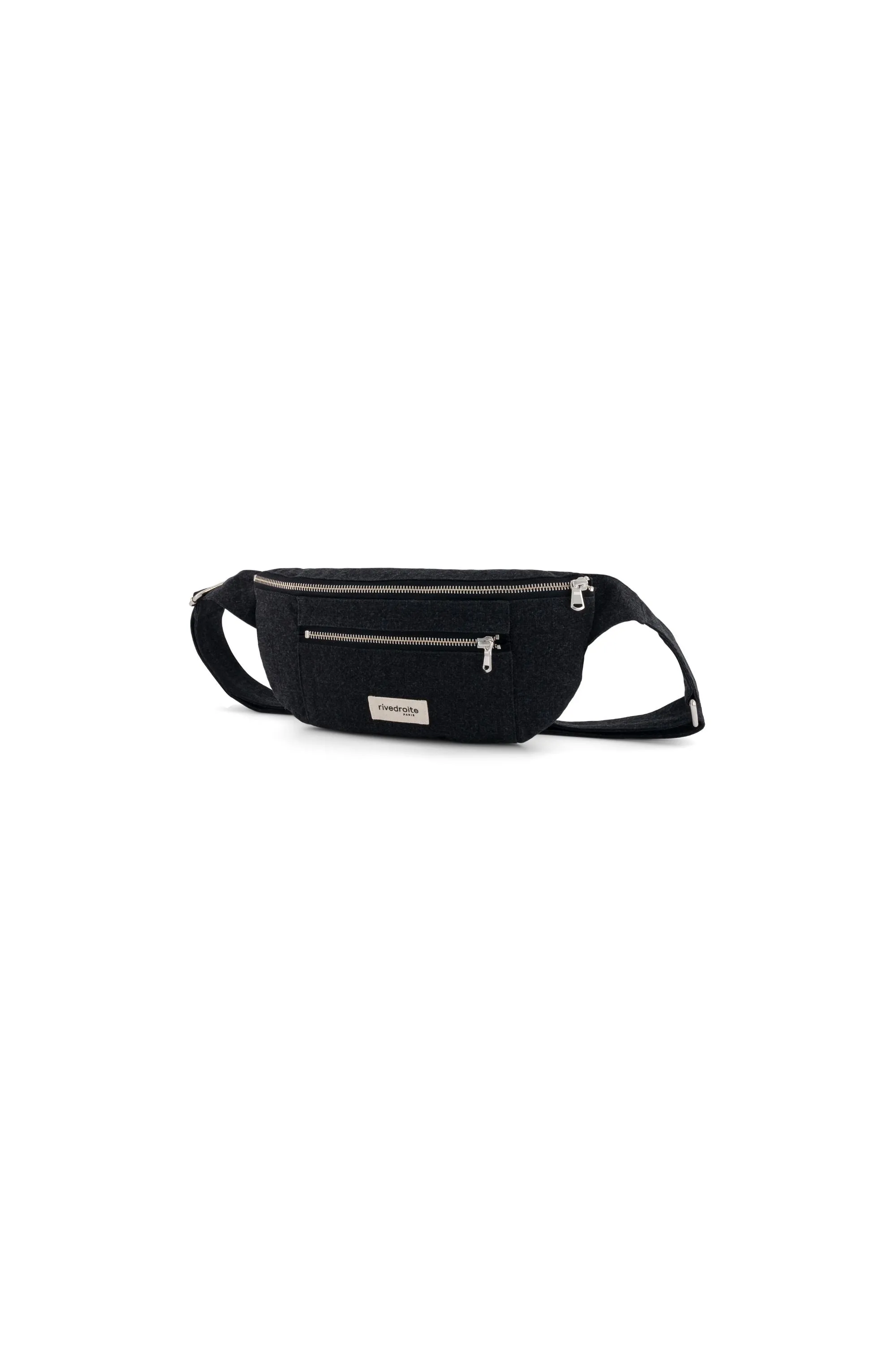Orsel the new waist bag - Recycled cotton Black