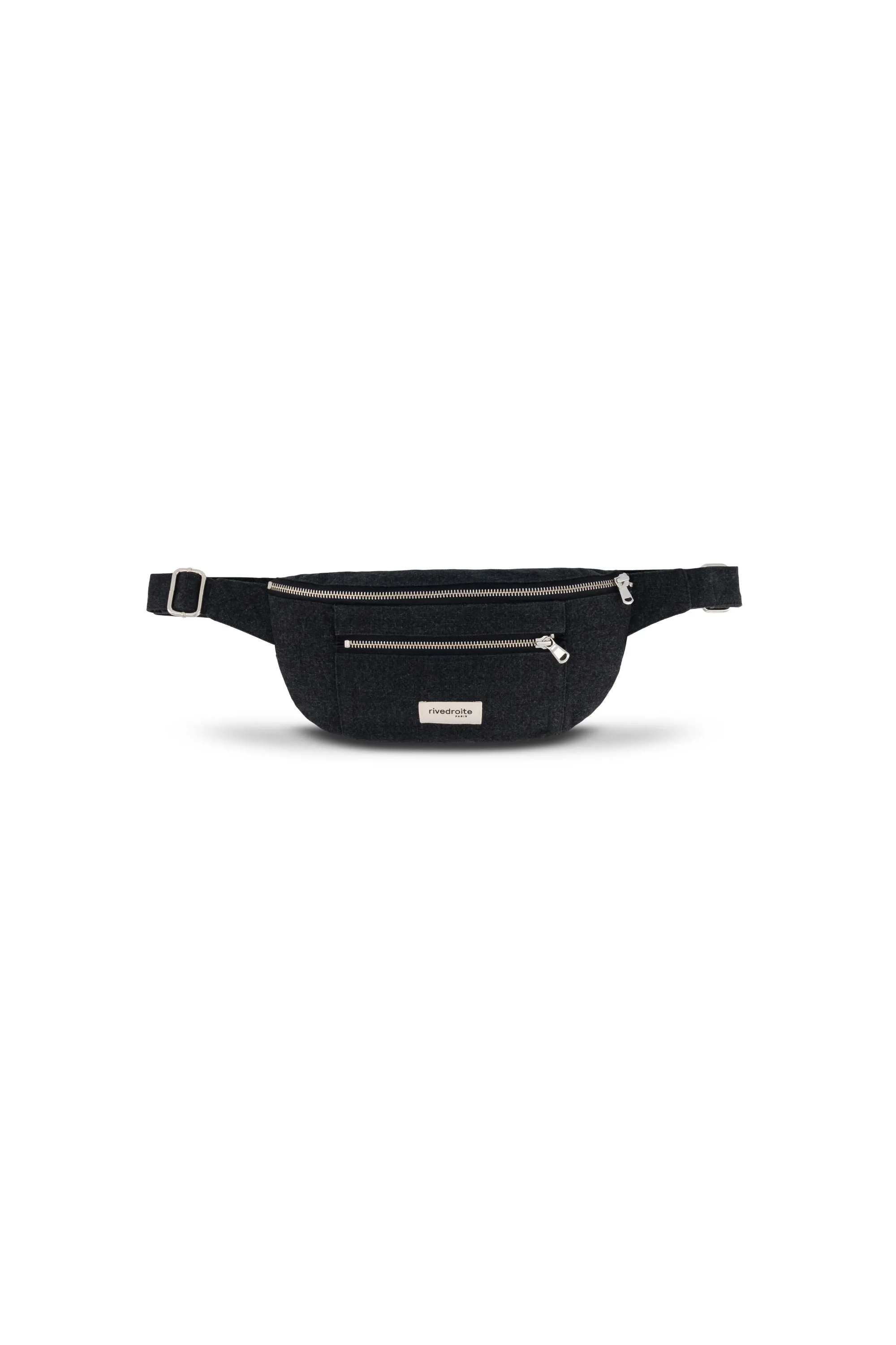 Orsel the new waist bag - Recycled cotton Black