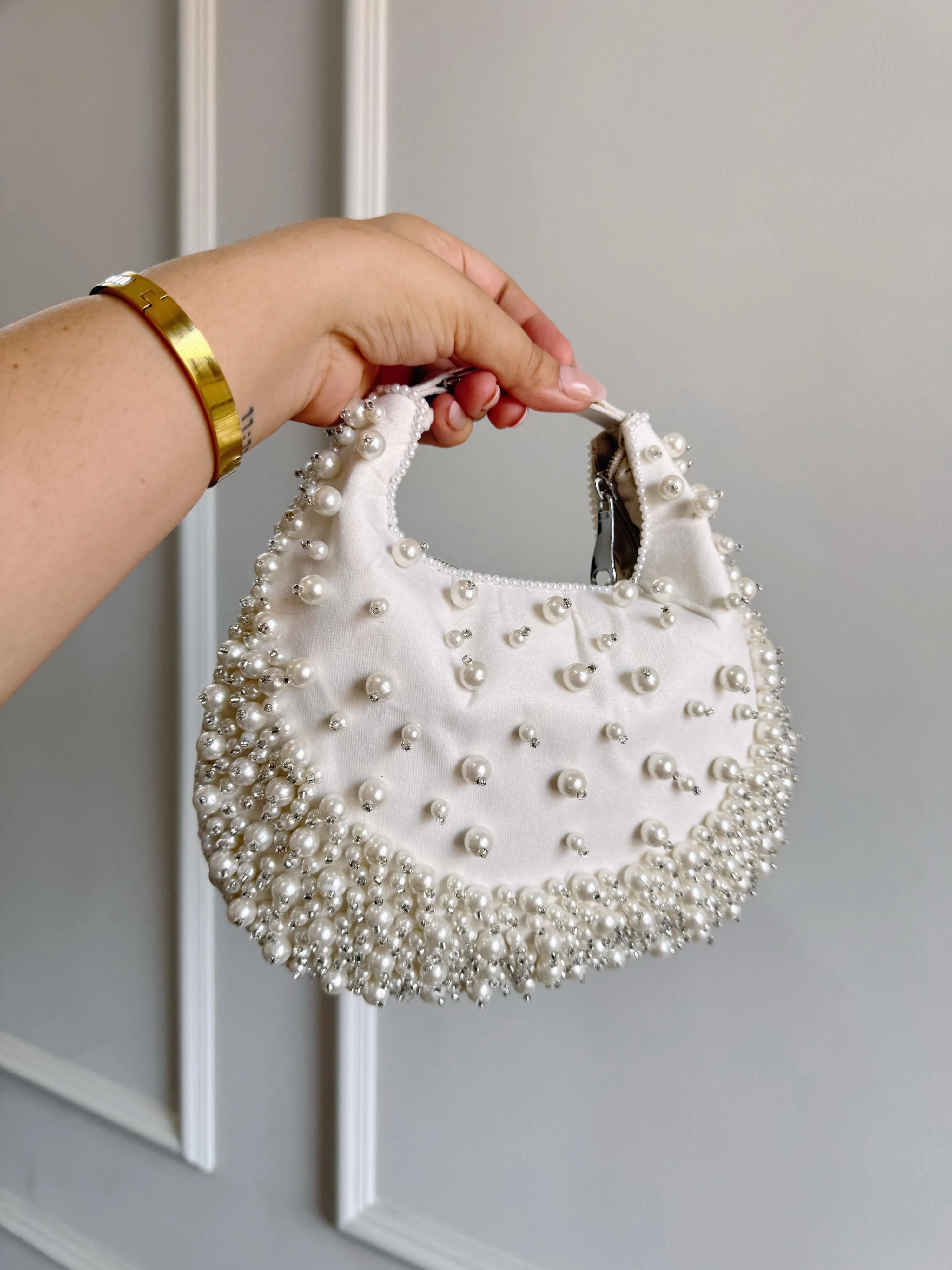 PEARL CRESCENT BAGS