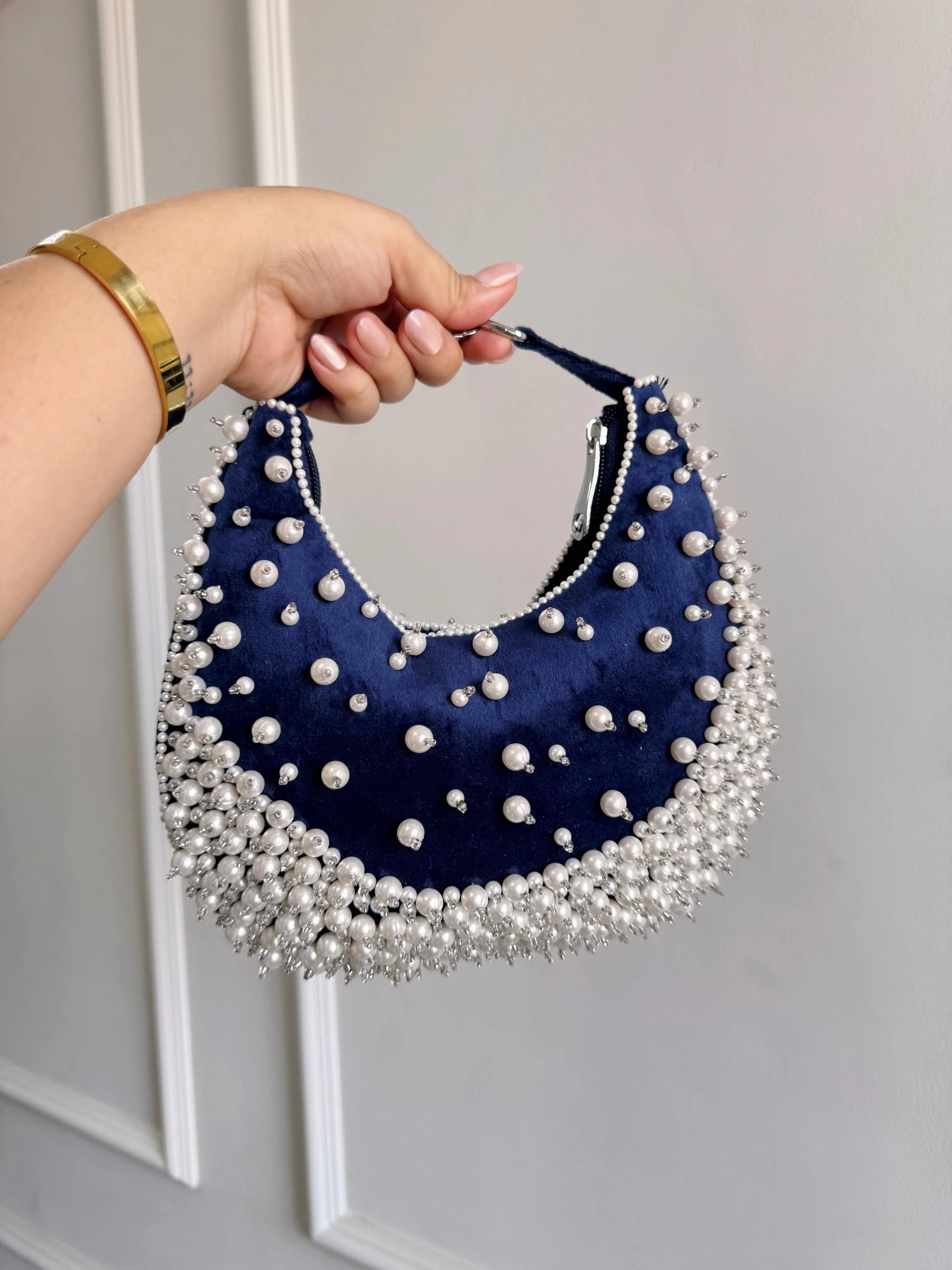 PEARL CRESCENT BAGS