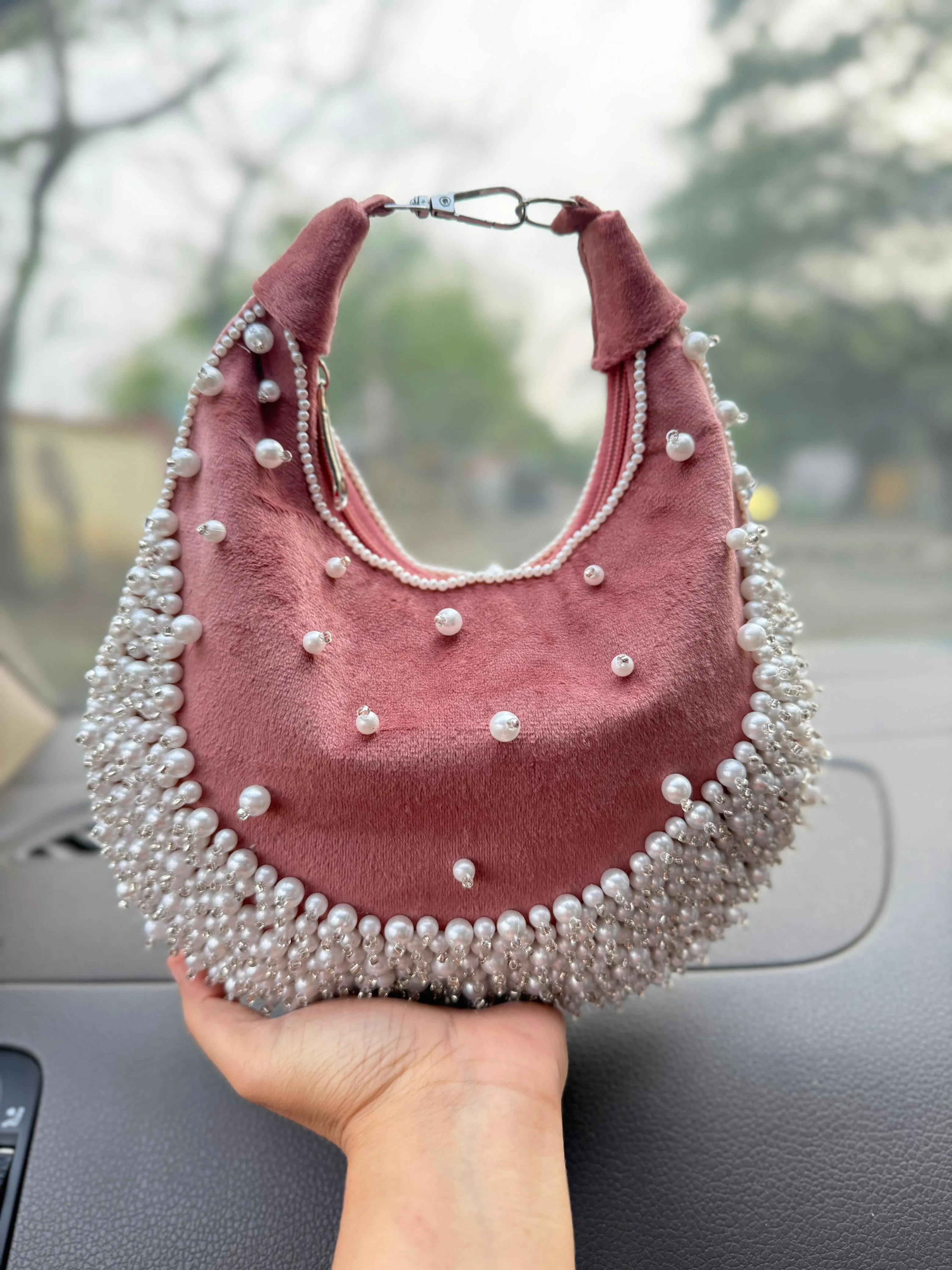 PEARL CRESCENT BAGS