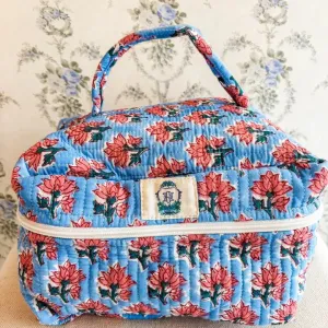 Pink Blossom Cosmetic Bag