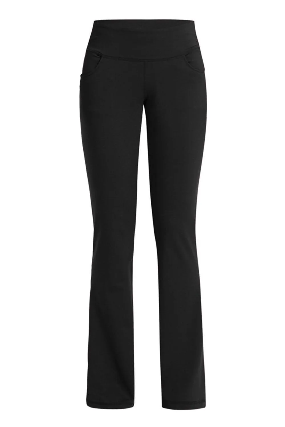 Pocketed High Waist Bootcut Yoga Pants