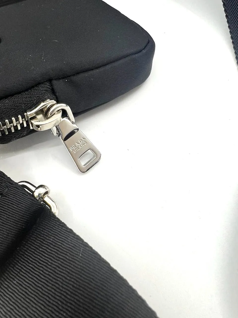 PRADA PADDED QUILTED RE-NYLON HOBO BAG