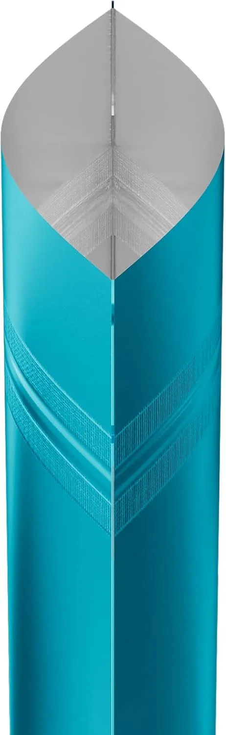 QQ Studio 100PCS Matte Double-Sided Colored Stand-Up Resealable QuickQlick Bags (10x15cm (4x6"), Blue)