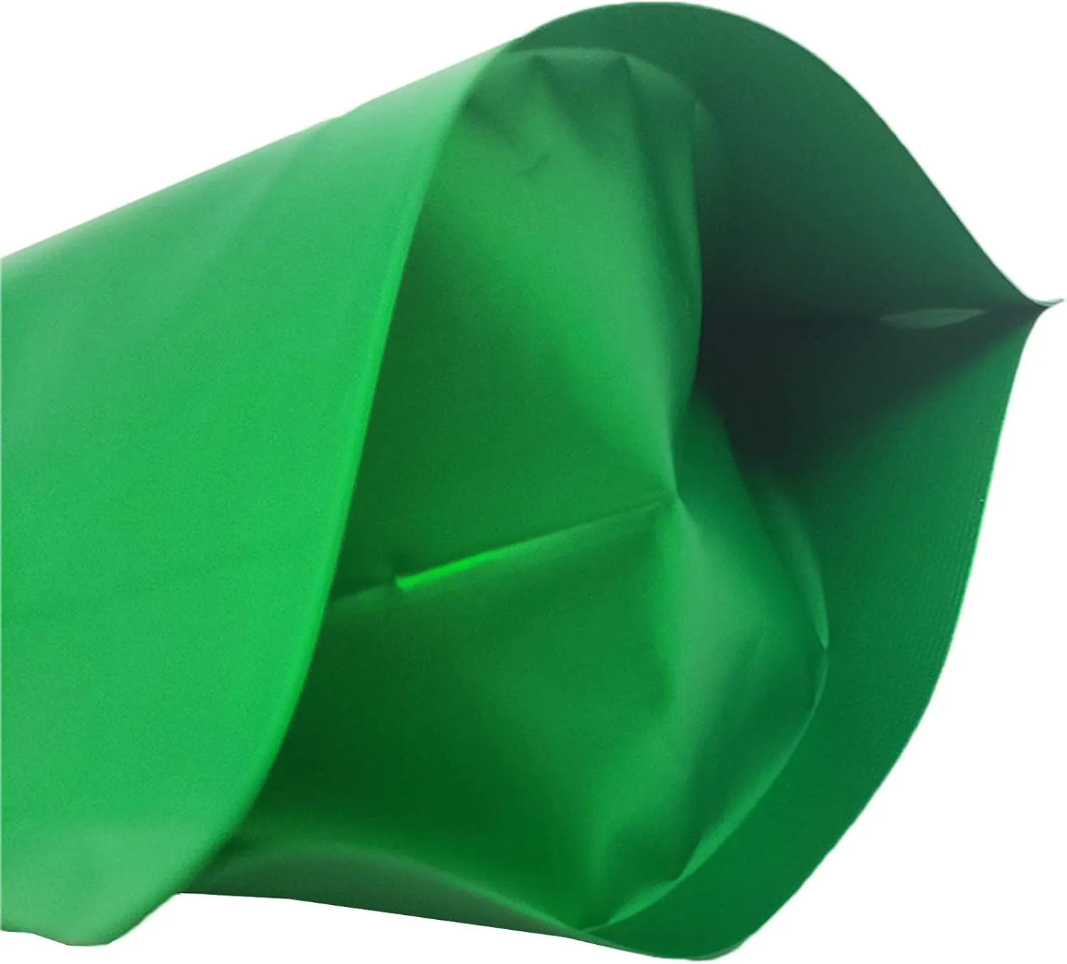 QQ Studio 100PCS Matte Double-Sided Colored Stand-Up Resealable QuickQlick™ Bags (12x18cm (4.7x7.1"), Green)