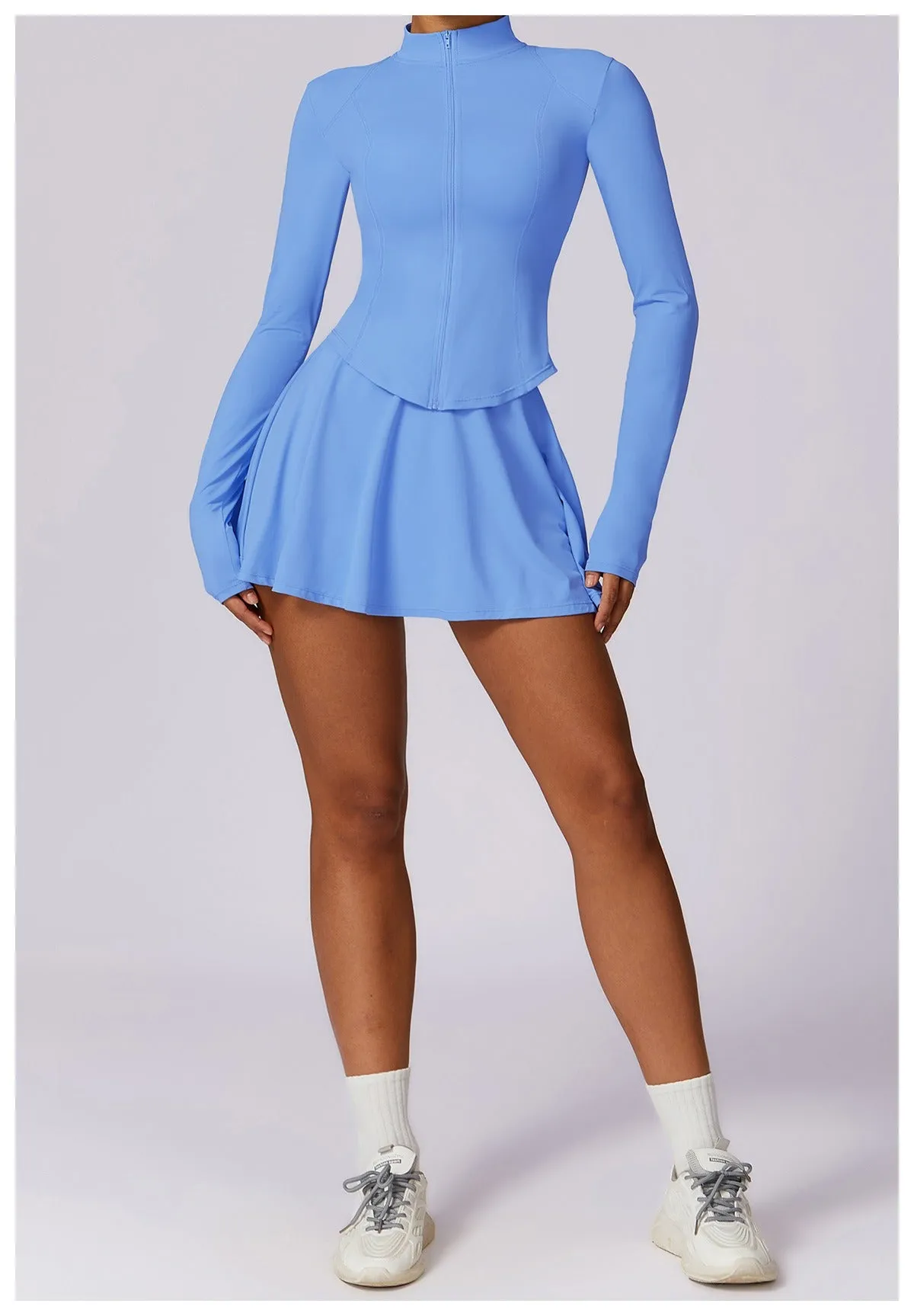 Raya Longsleeve Top & Skort Set UPF 50 