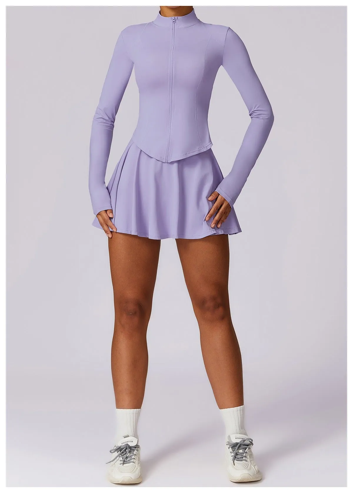 Raya Longsleeve Top & Skort Set UPF 50 