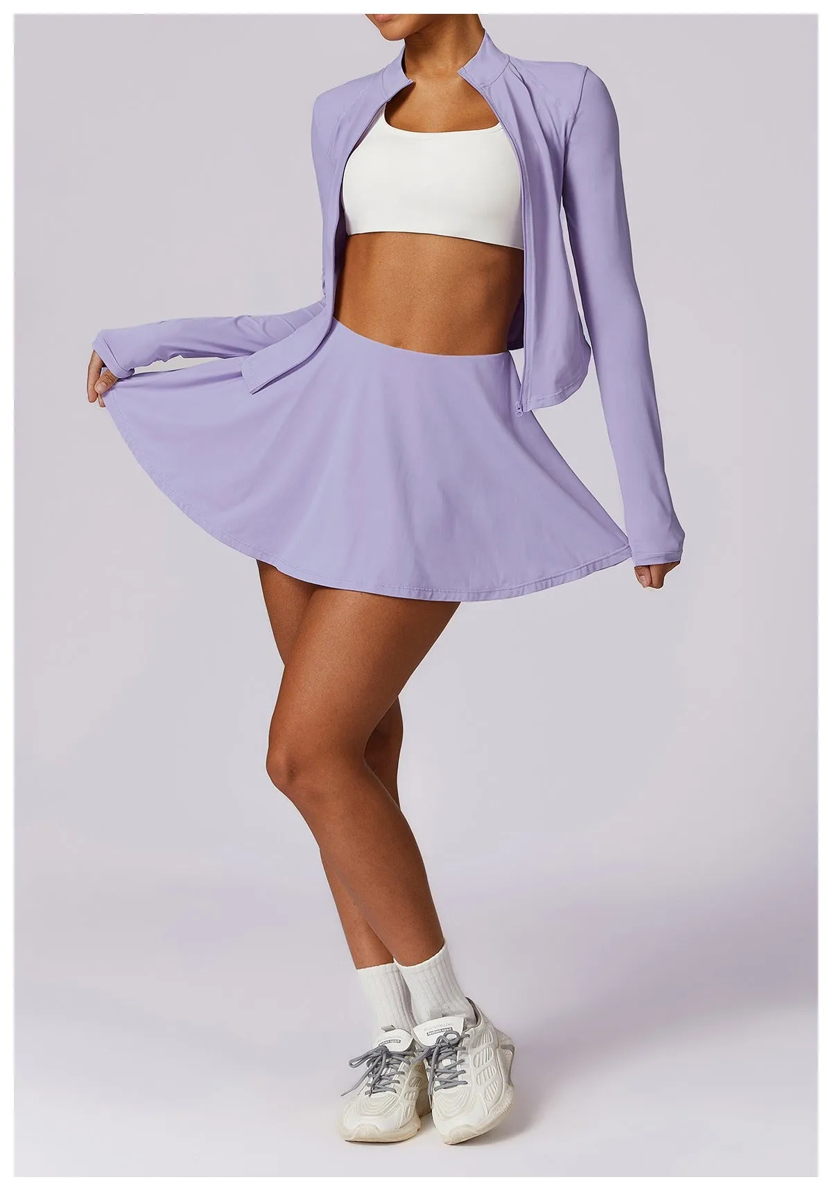 Raya Longsleeve Top & Skort Set UPF 50 