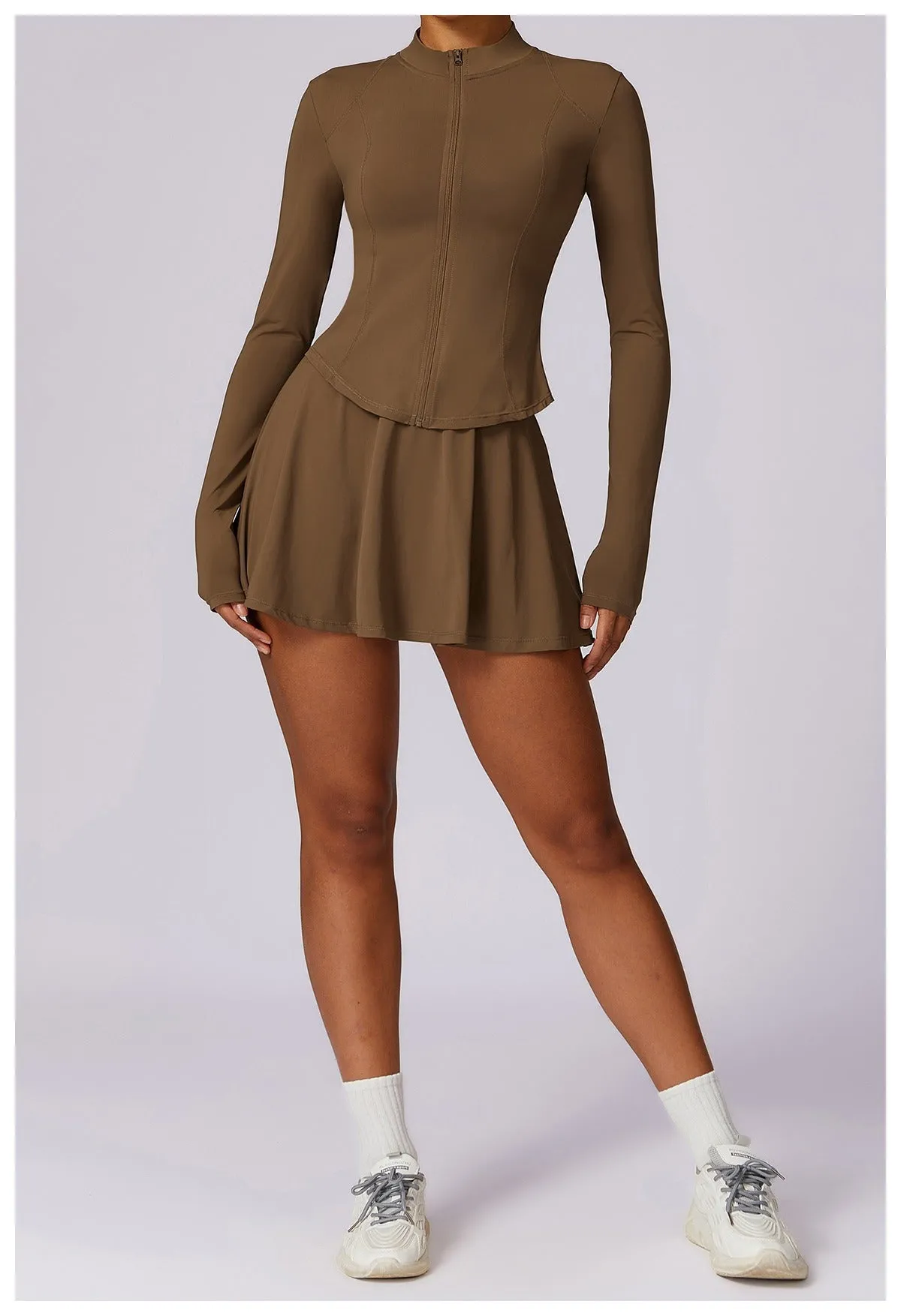 Raya Longsleeve Top & Skort Set UPF 50 