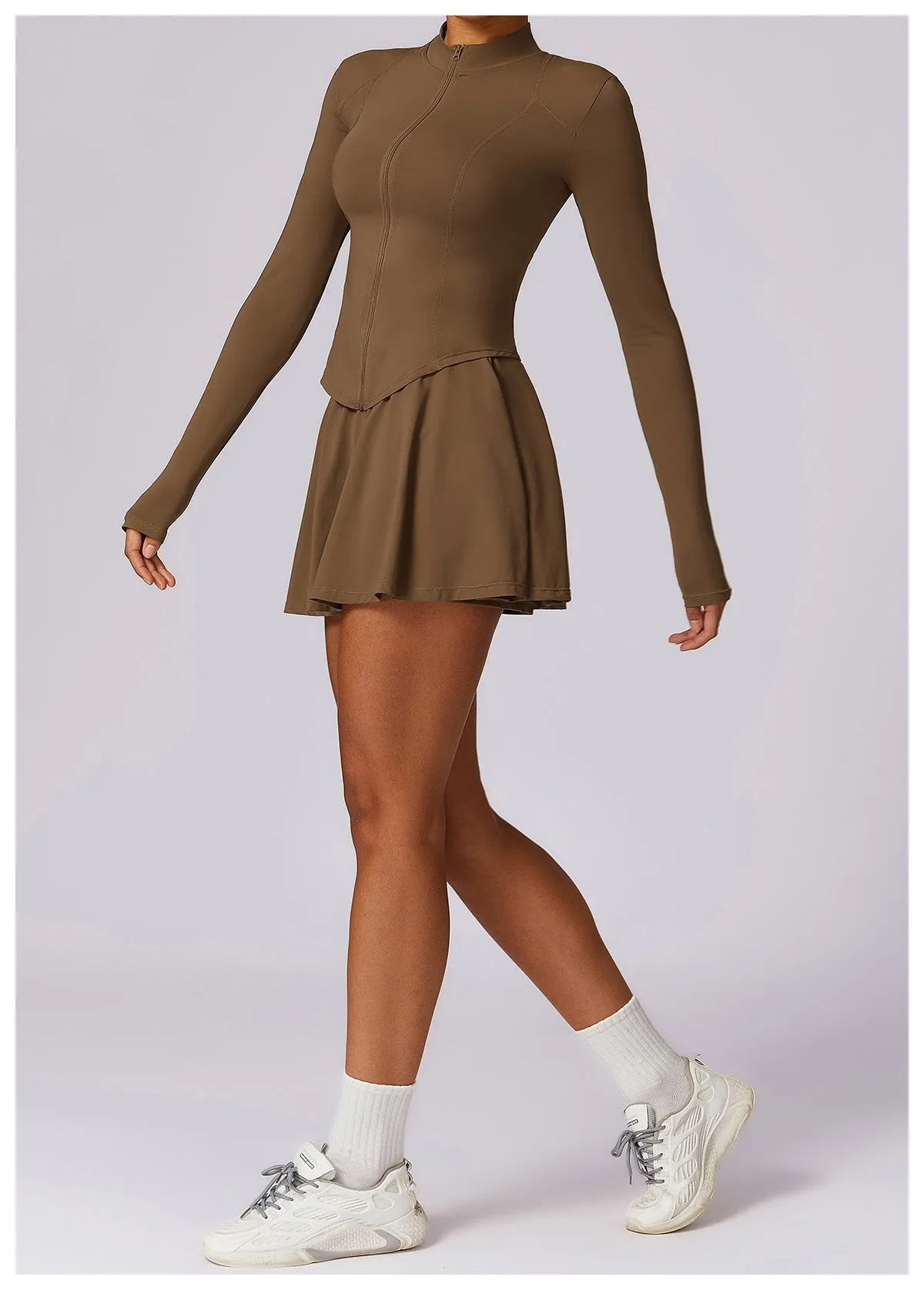 Raya Longsleeve Top & Skort Set UPF 50 
