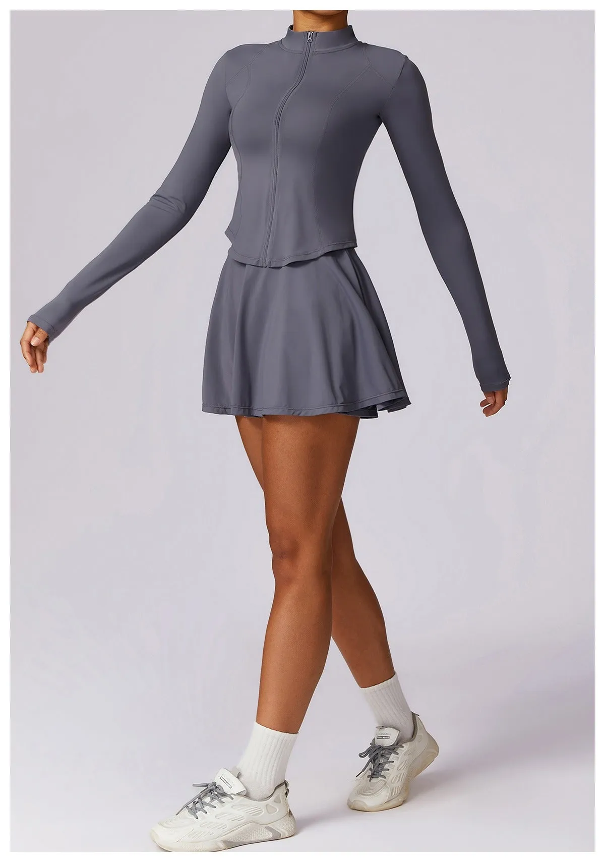 Raya Longsleeve Top & Skort Set UPF 50 