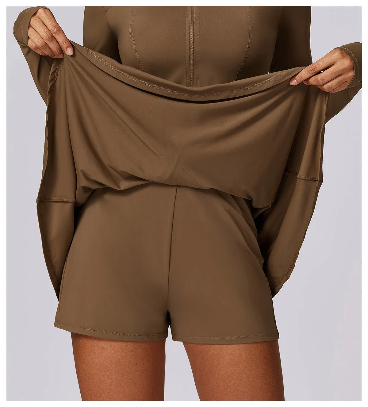 Raya Longsleeve Top & Skort Set UPF 50 