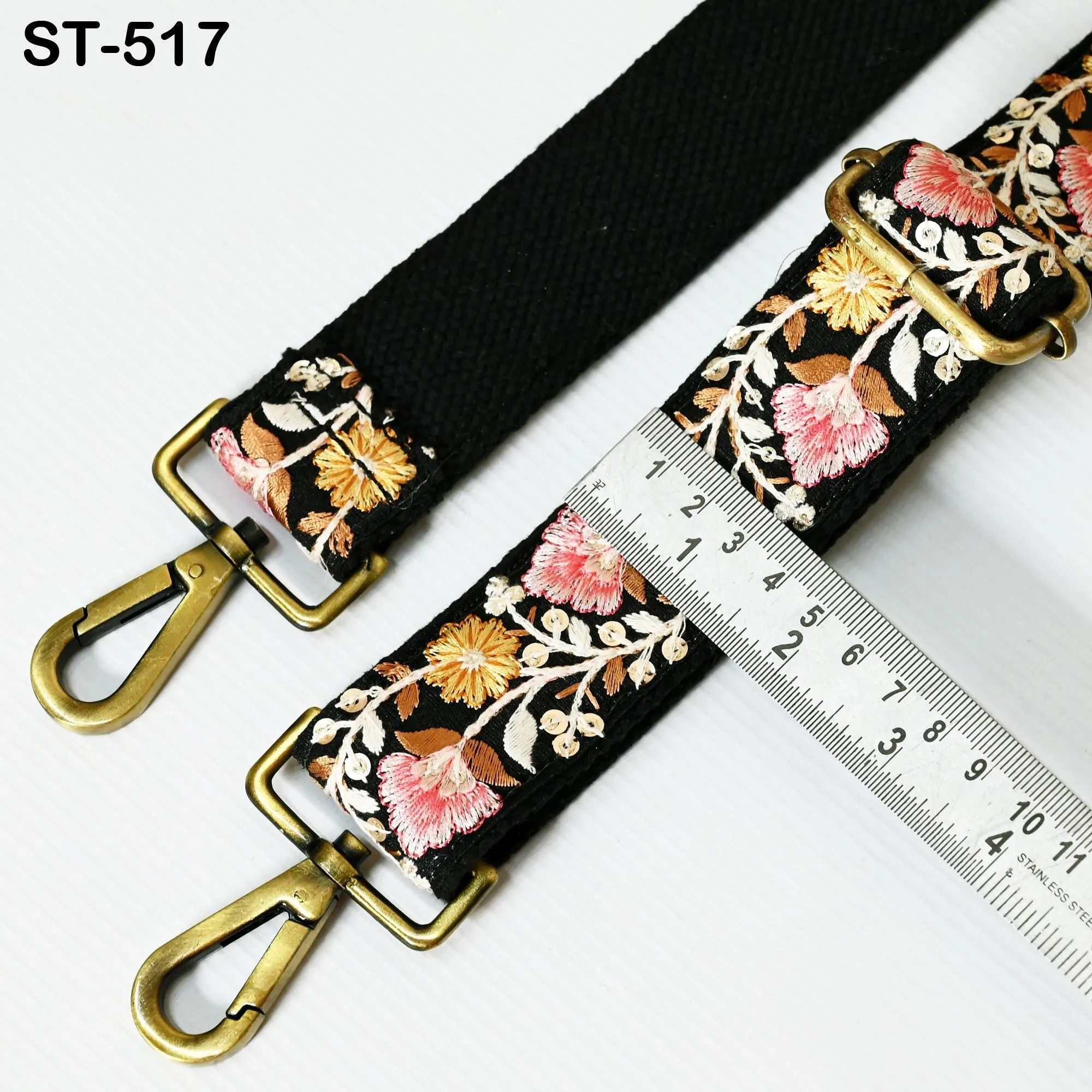 Replacement Strap Tote Messenger Bags Strap for Purses Shoulder Crossbody Straps Embroidered Boho Guitar Strap Handbag Strap Gift for Mom
